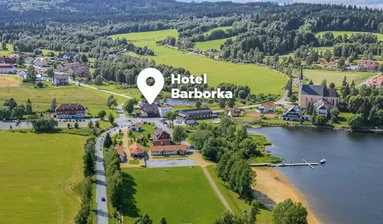 Property building in Hotel Barborka