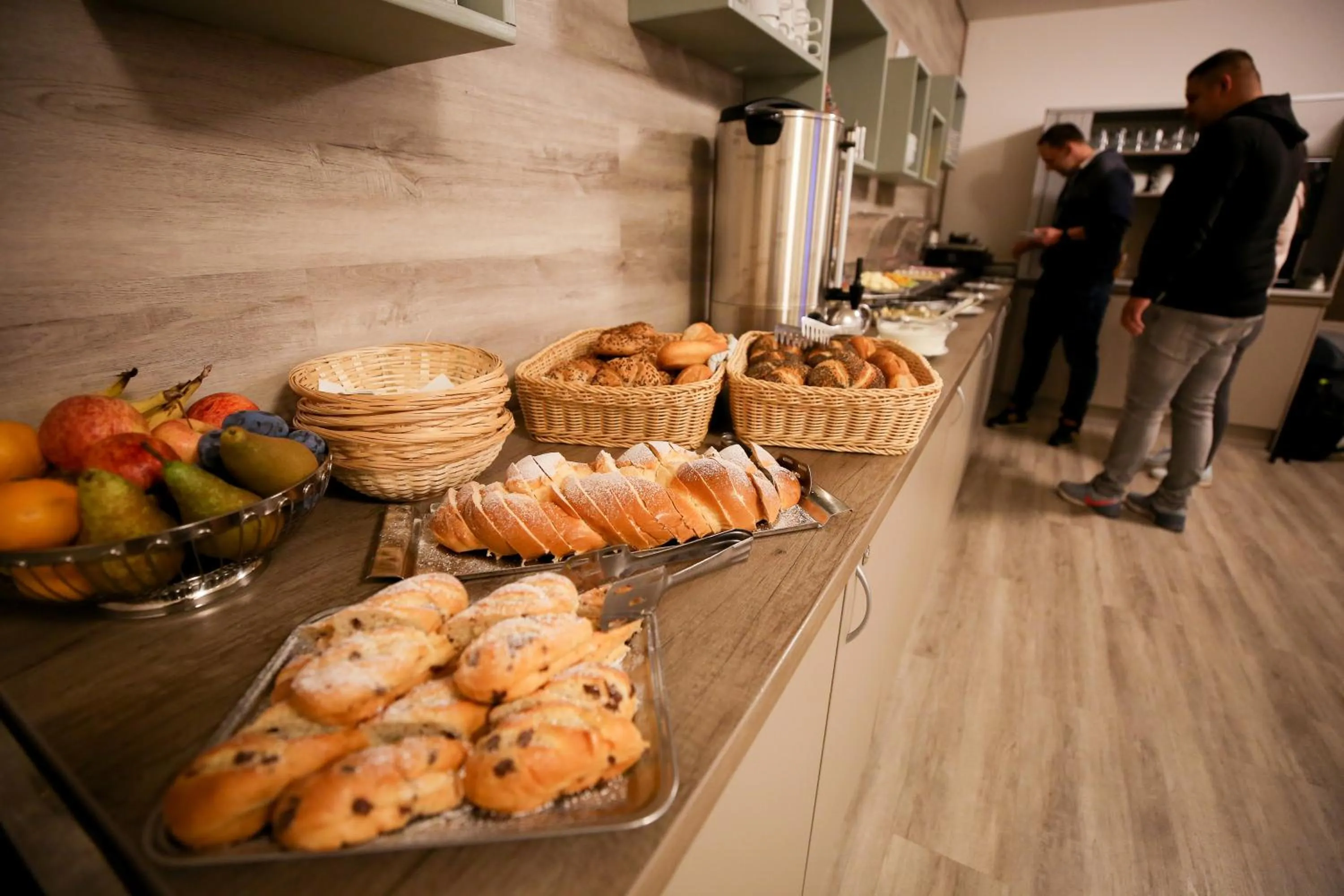 Buffet breakfast in Hotel Barborka