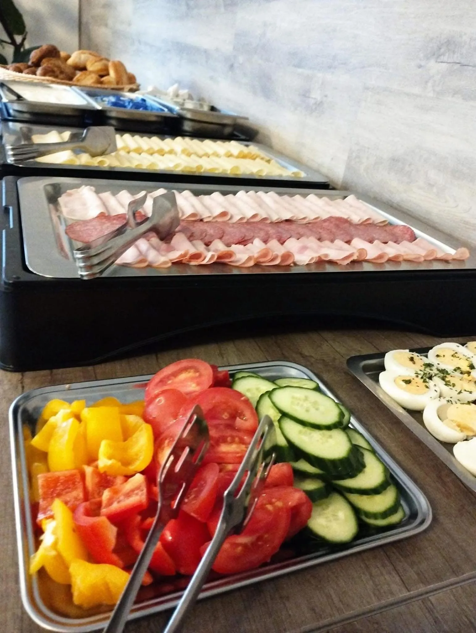 Buffet breakfast in Hotel Barborka