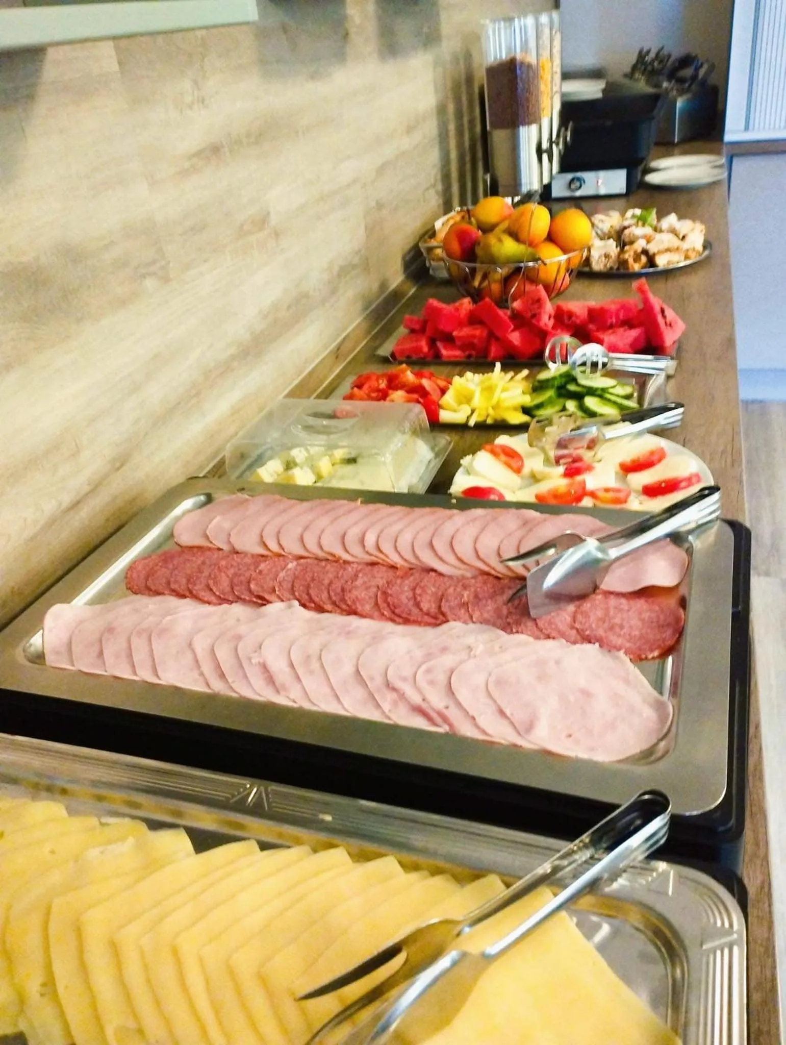 Buffet breakfast in Hotel Barborka