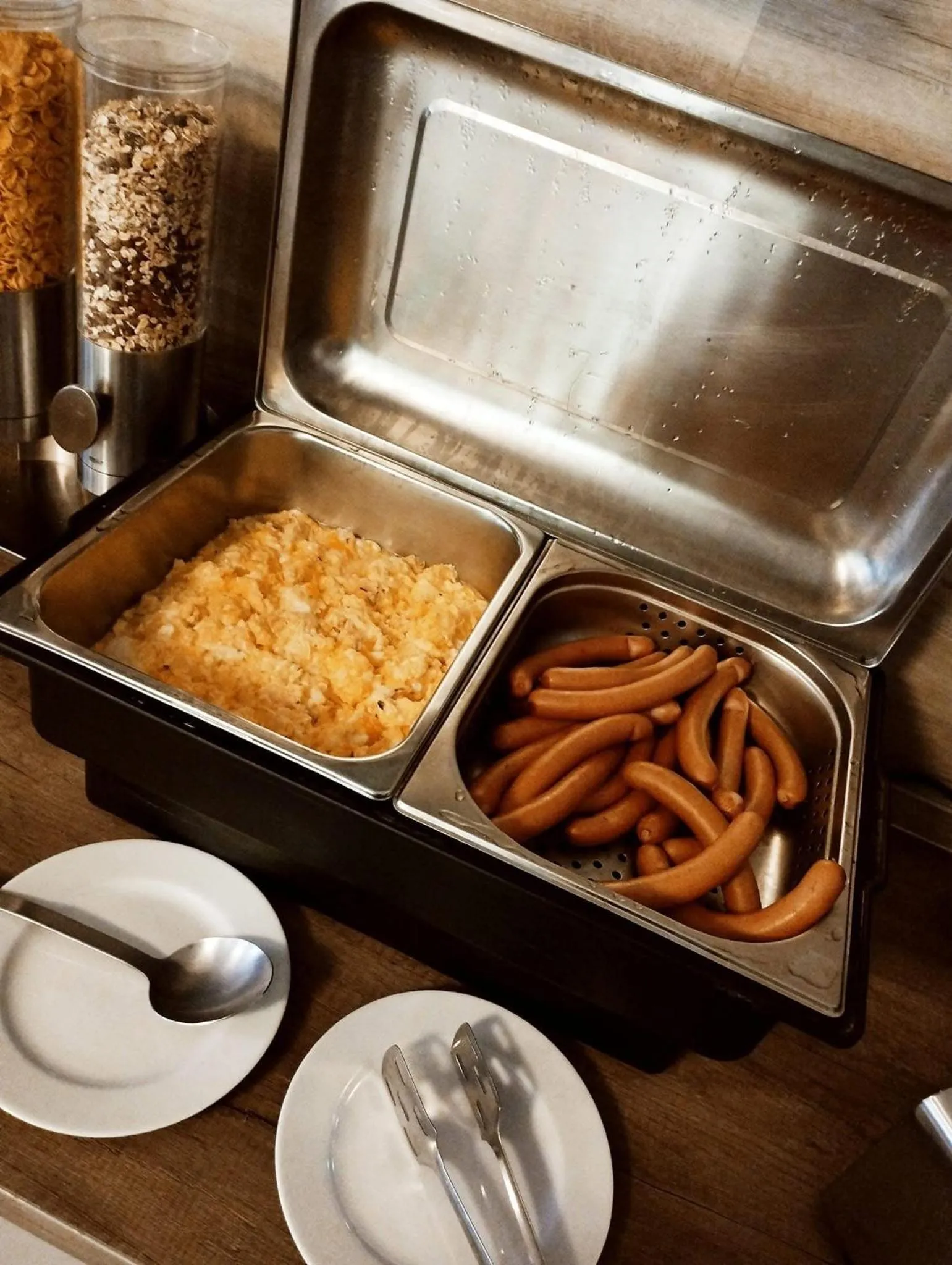 Buffet breakfast in Hotel Barborka