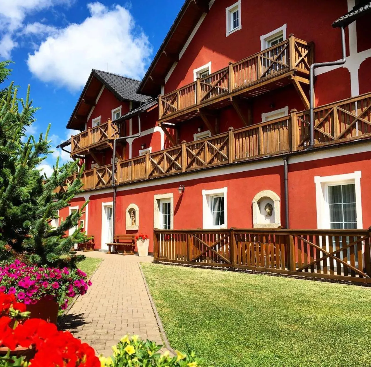 Property building in Hotel Barborka
