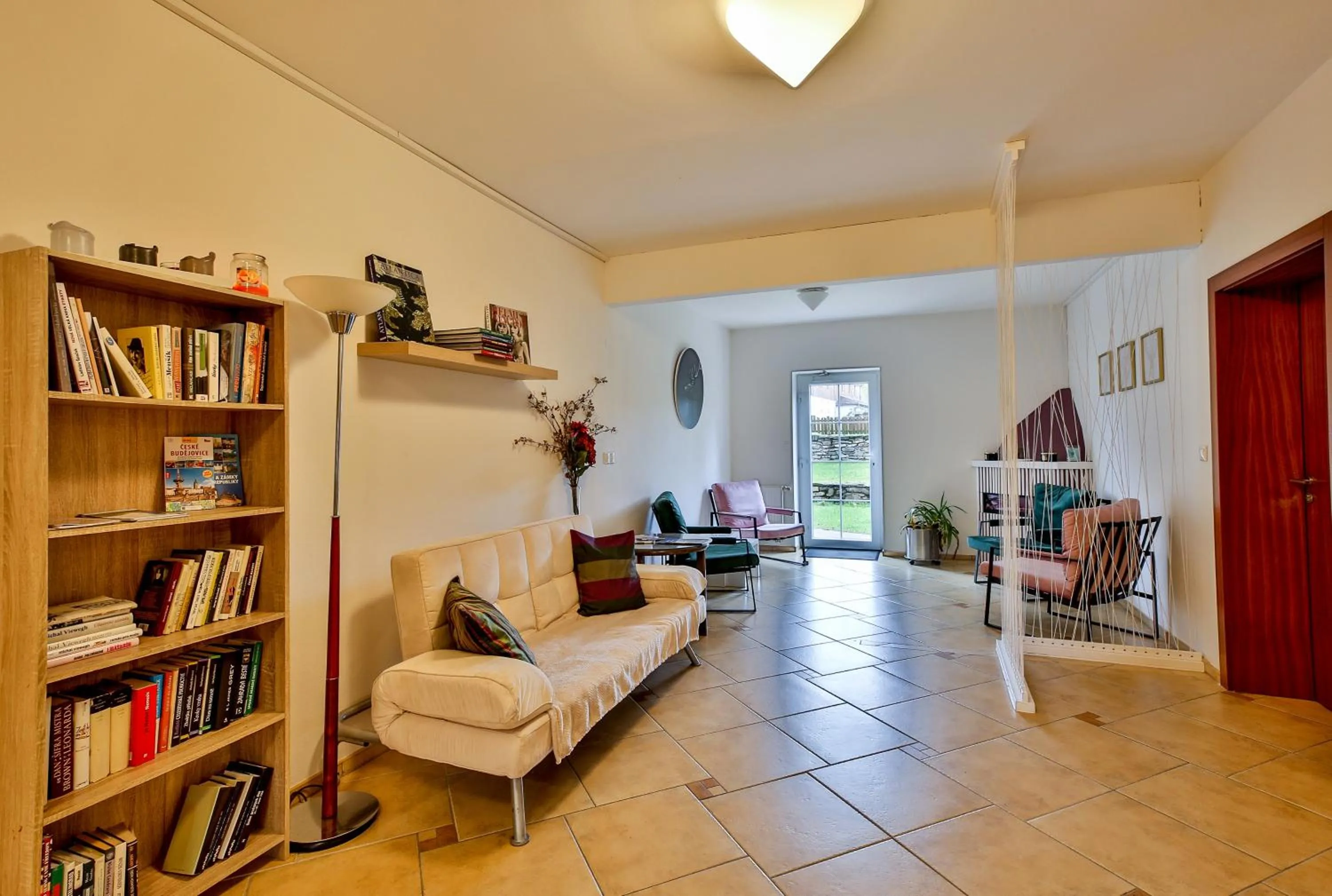 Seating area in Hotel Barborka