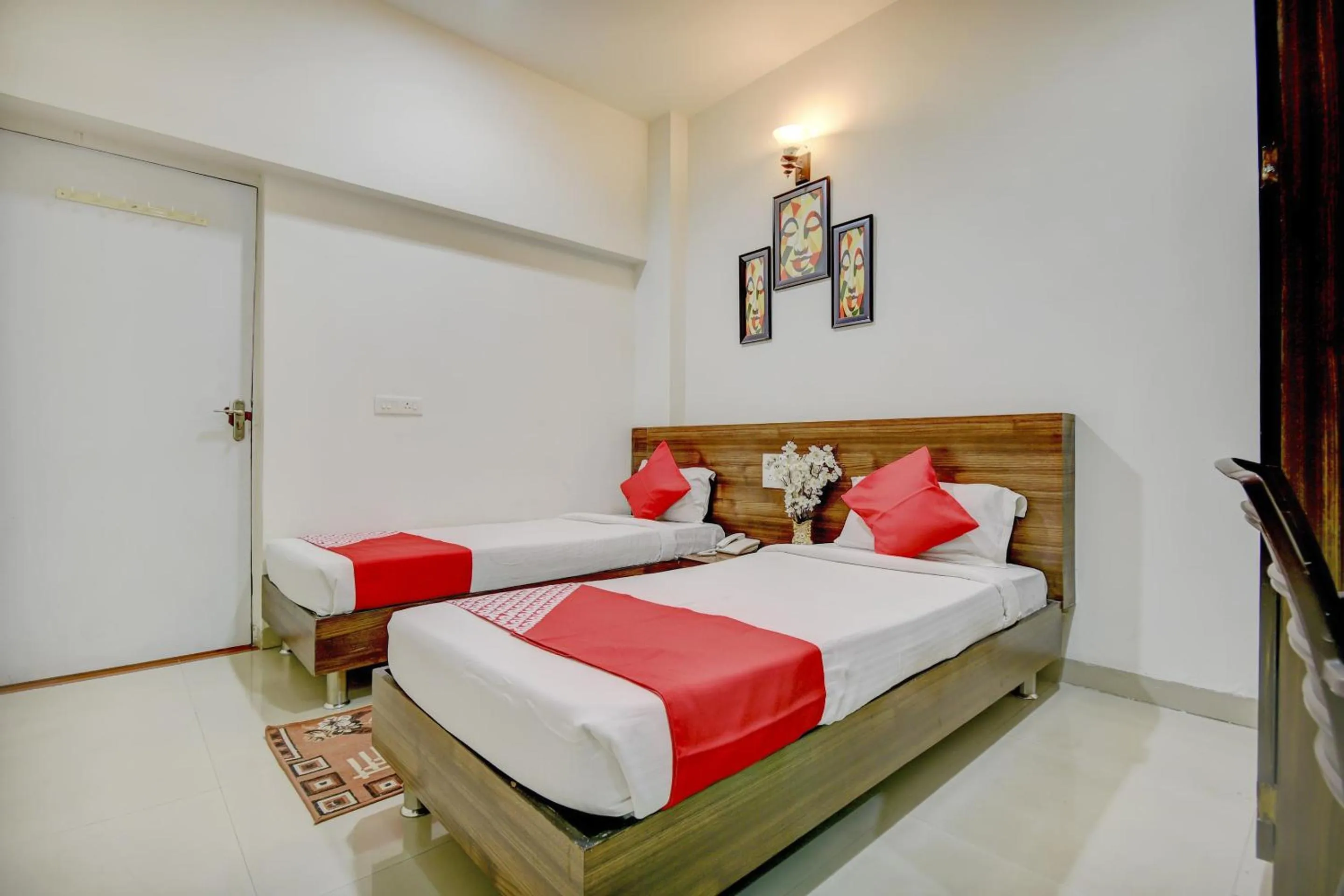 Bedroom in Hotel O Plus Corporate One