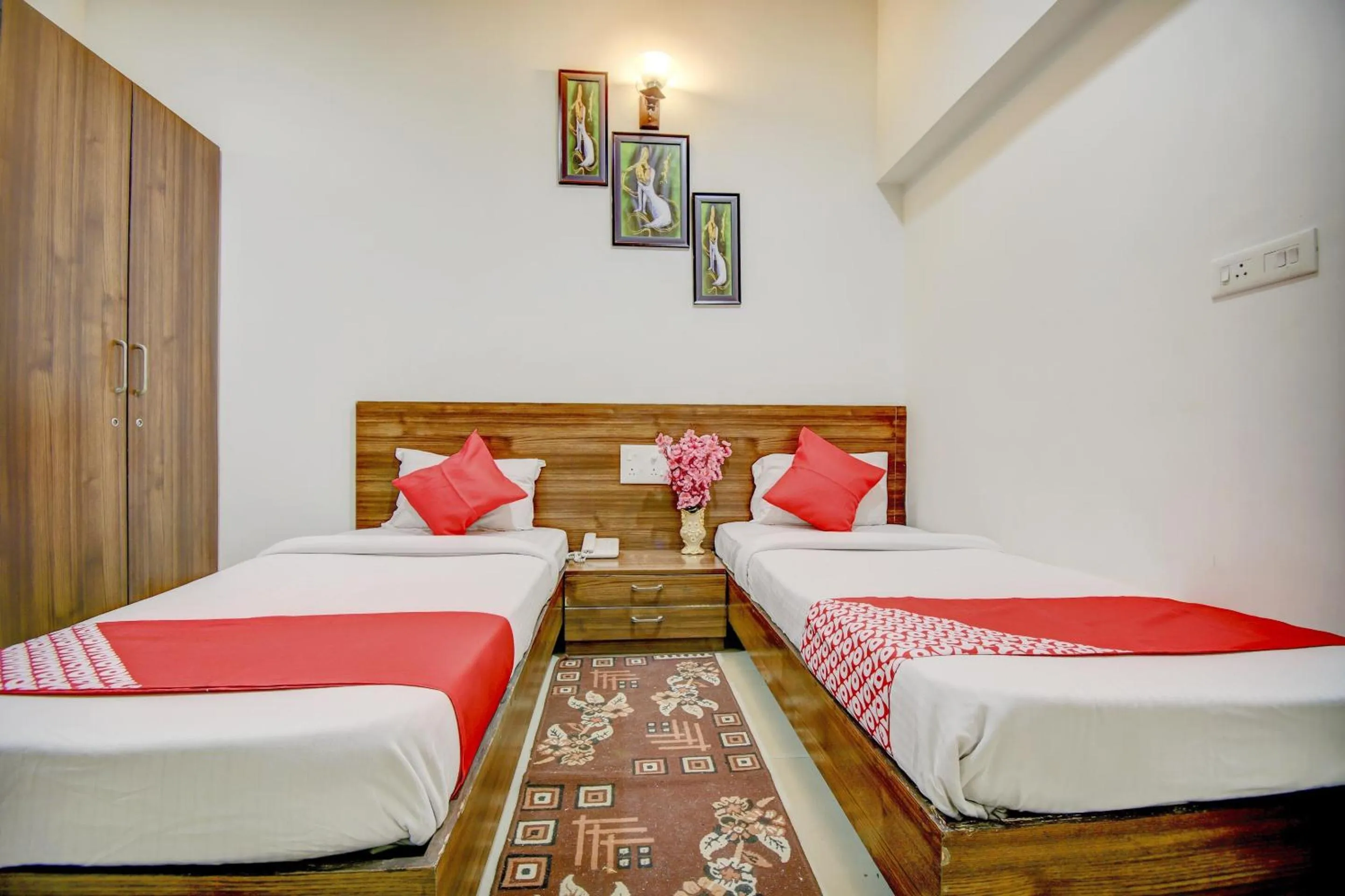 Bedroom in Hotel O Plus Corporate One