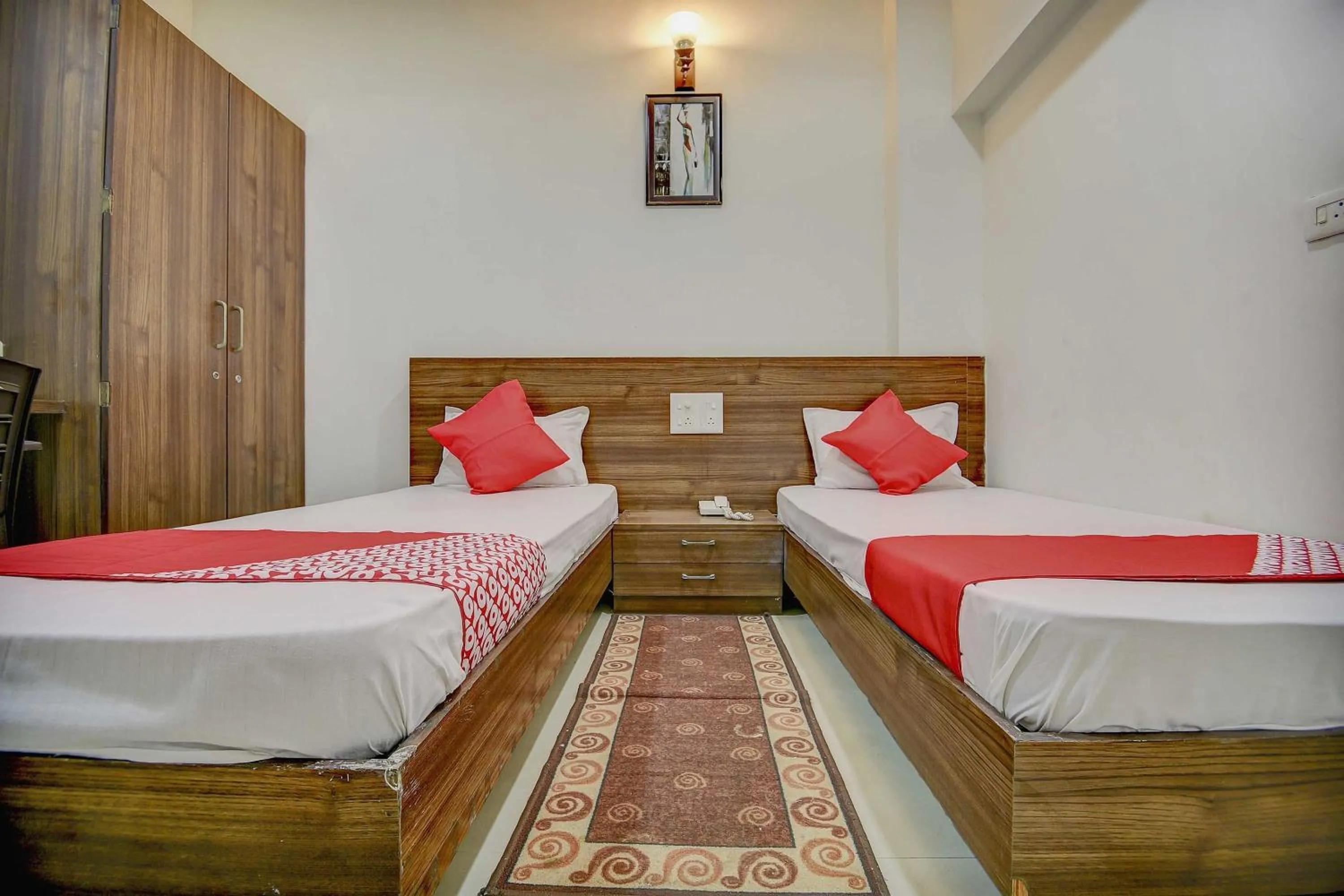 Bedroom in Hotel O Plus Corporate One