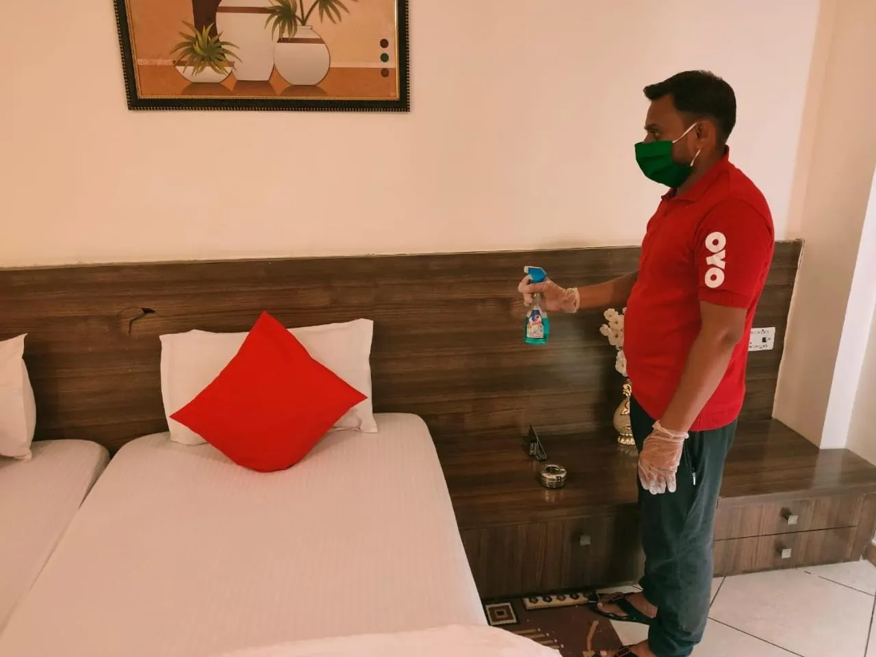 Lobby or reception in Hotel O Plus Corporate One