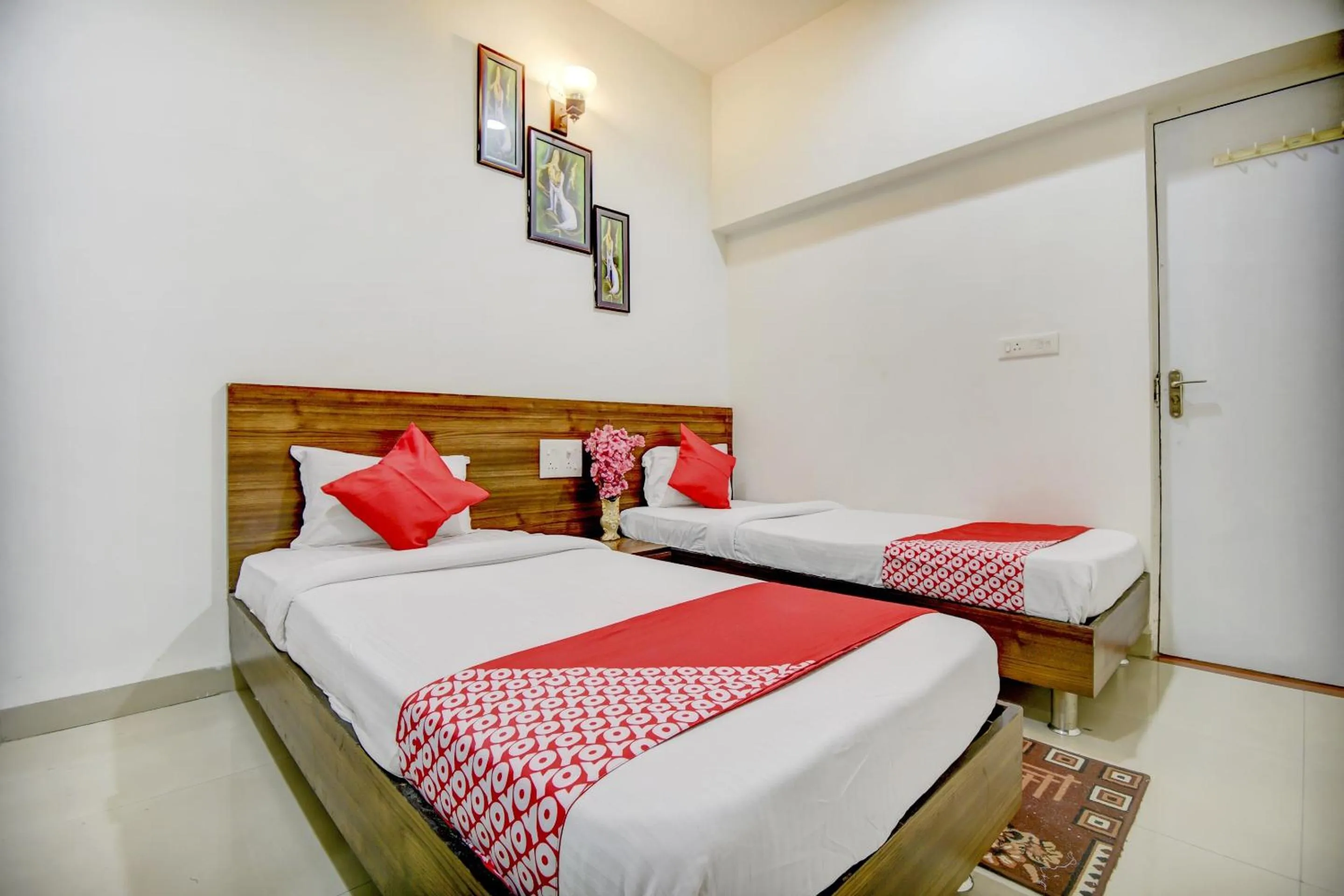 Bedroom in Hotel O Plus Corporate One