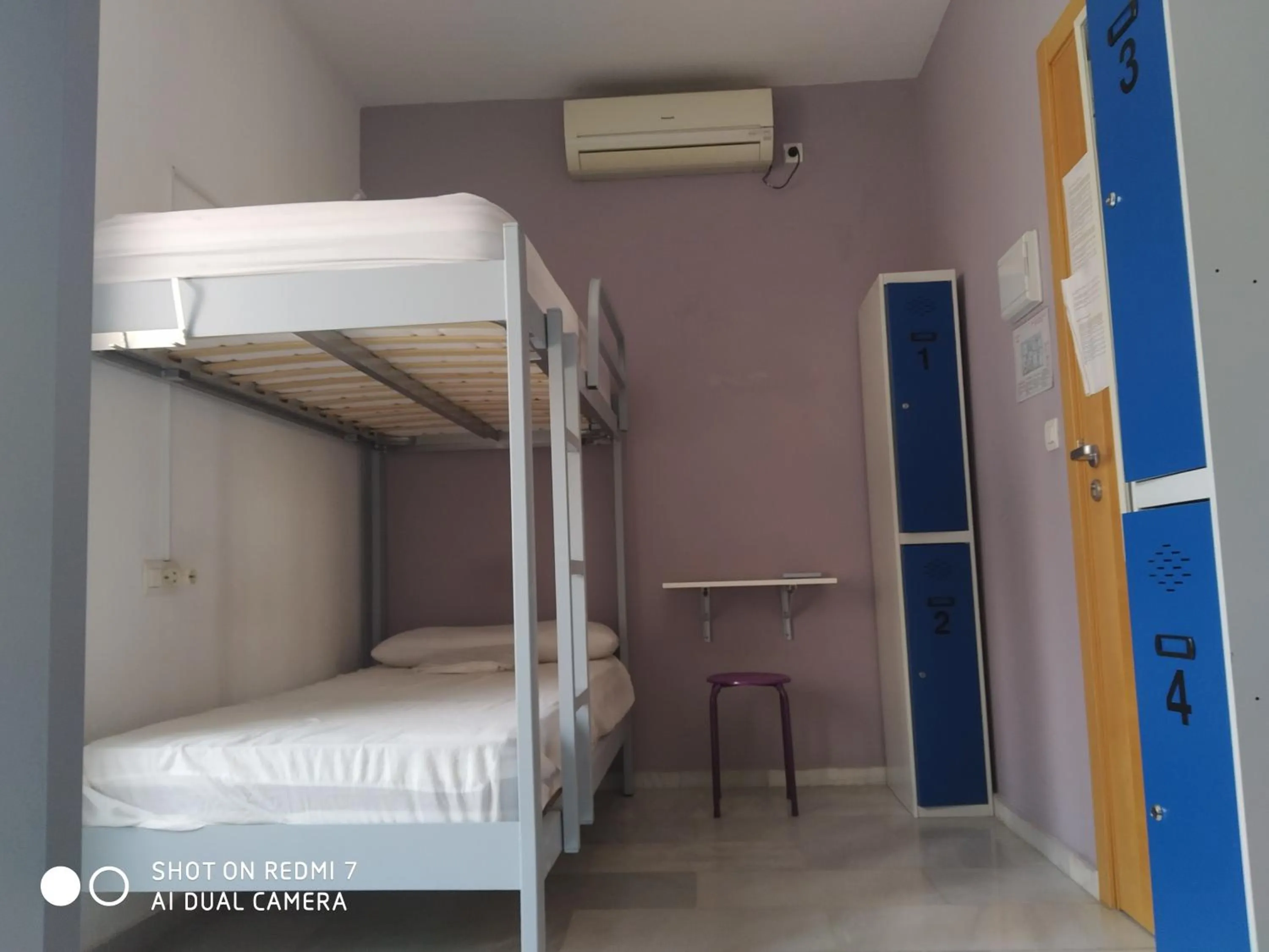 Decorative detail, Bed in Granada Old Town Hostel