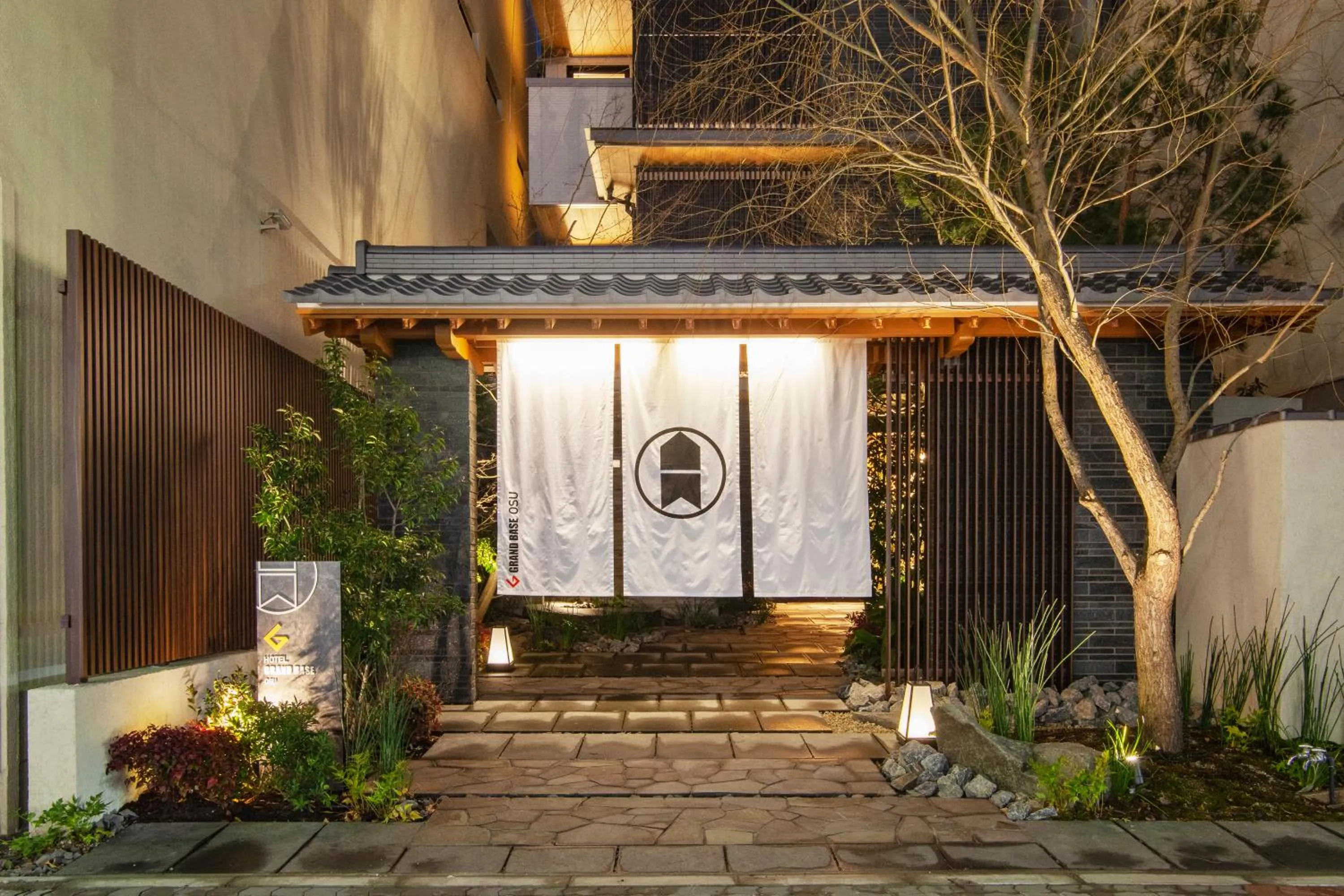 Facade/entrance in GRAND BASE Osu