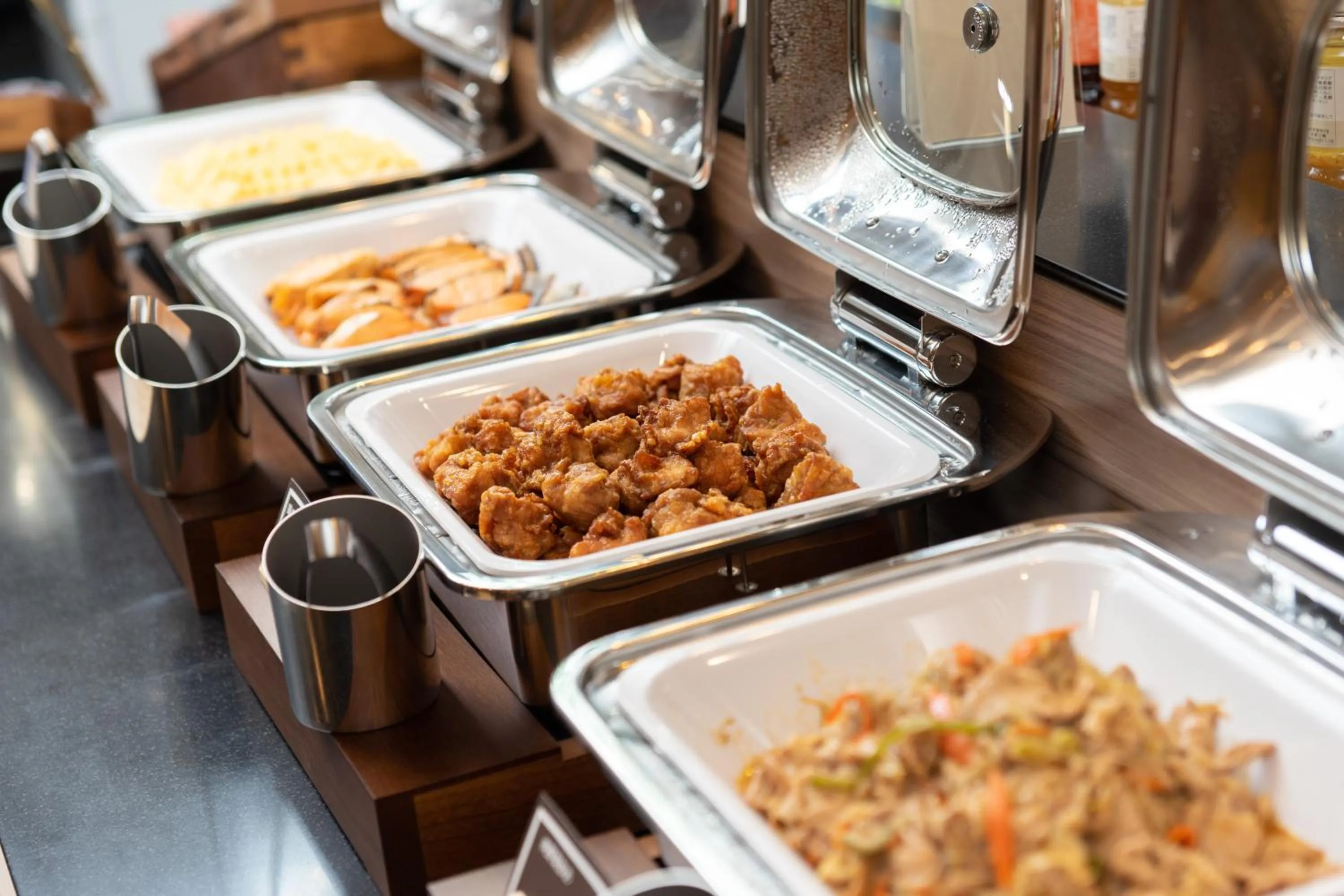 Breakfast in Super Hotel Ishikari