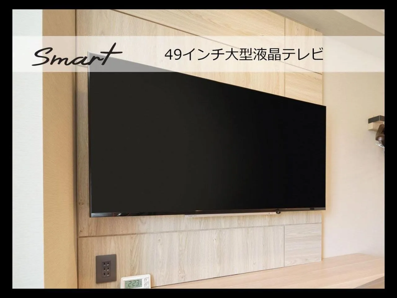 TV and multimedia in Super Hotel Ishikari