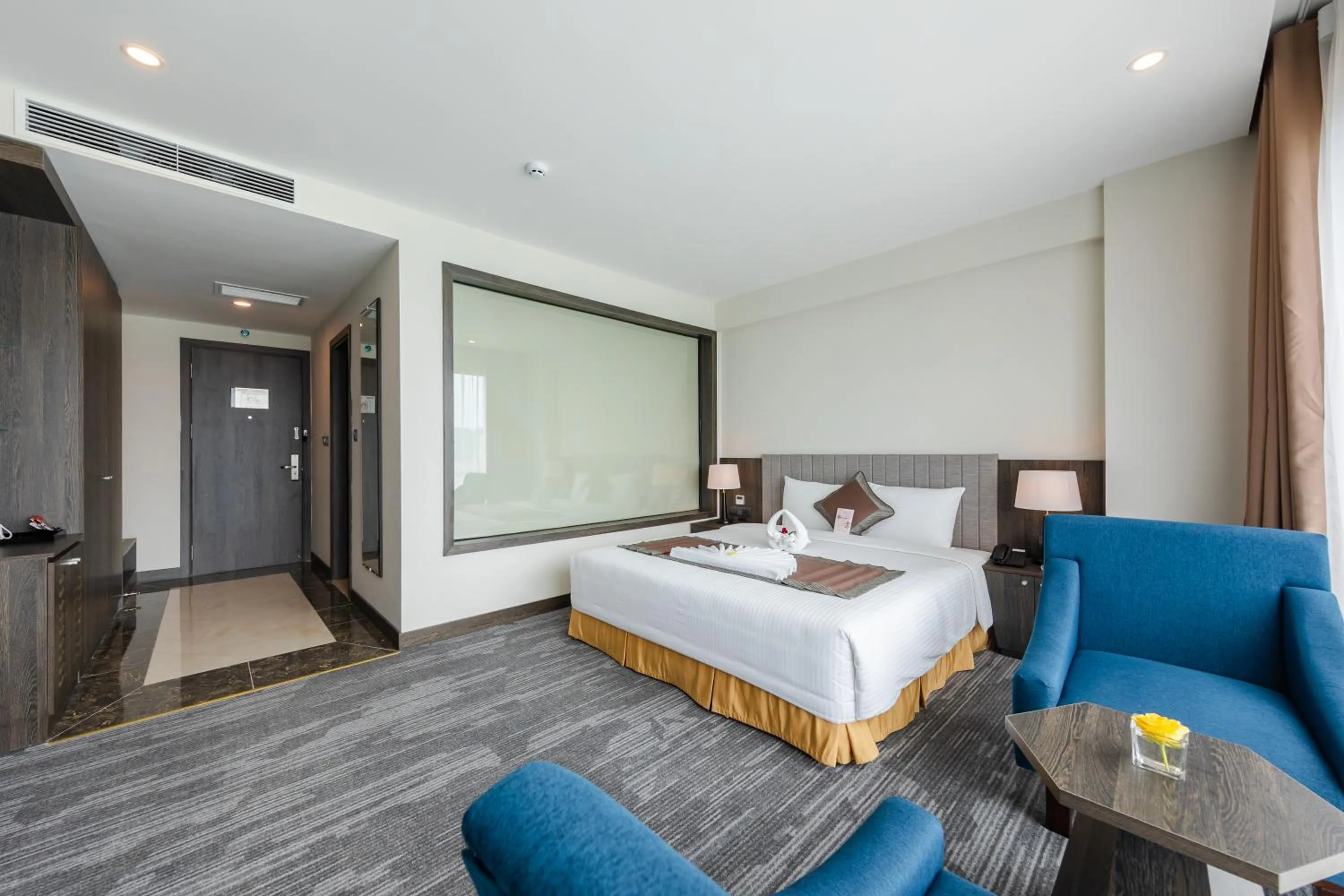 Bed in Muong Thanh Grand Bai Chay