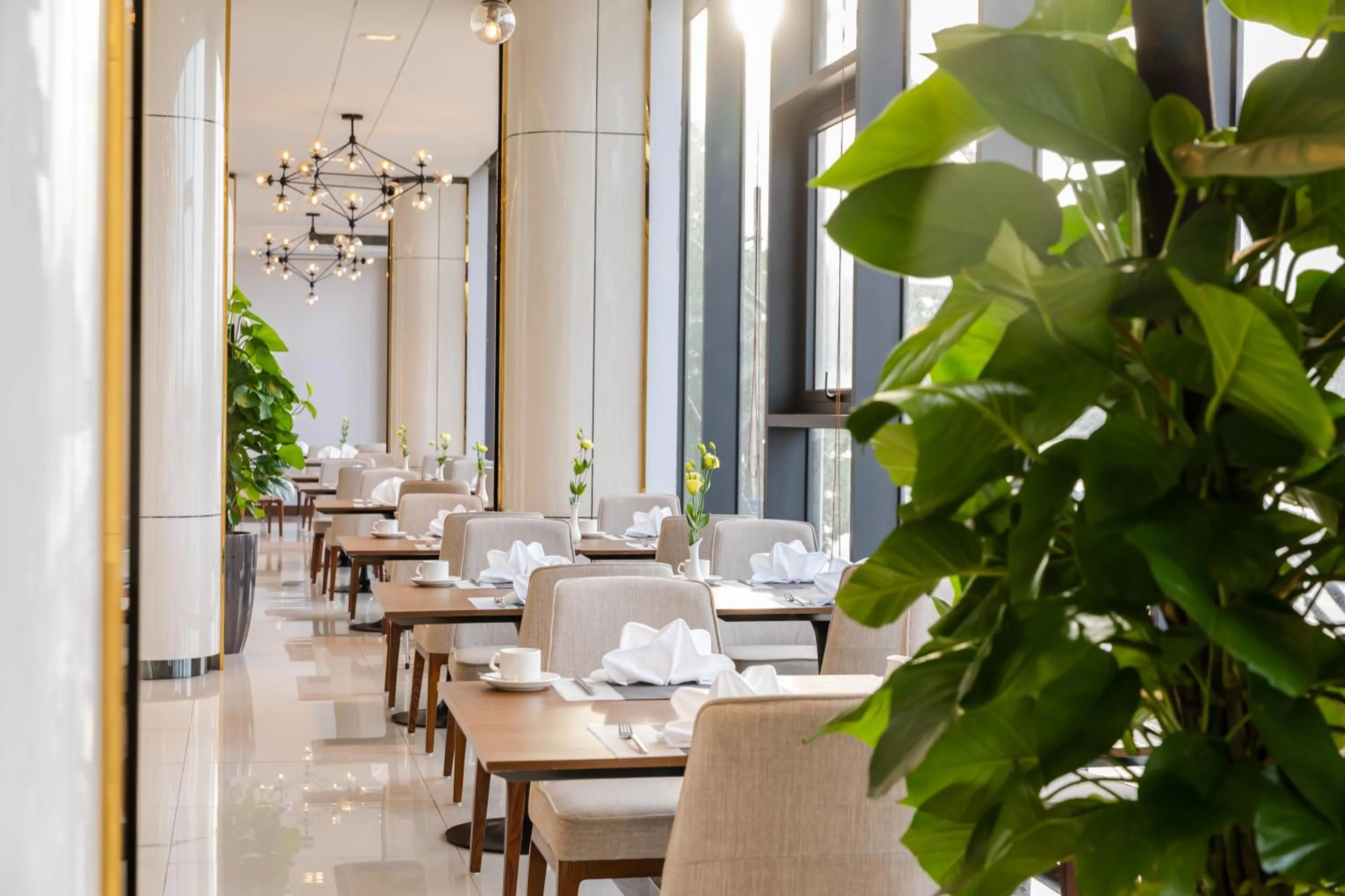 Living room in Muong Thanh Grand Bai Chay