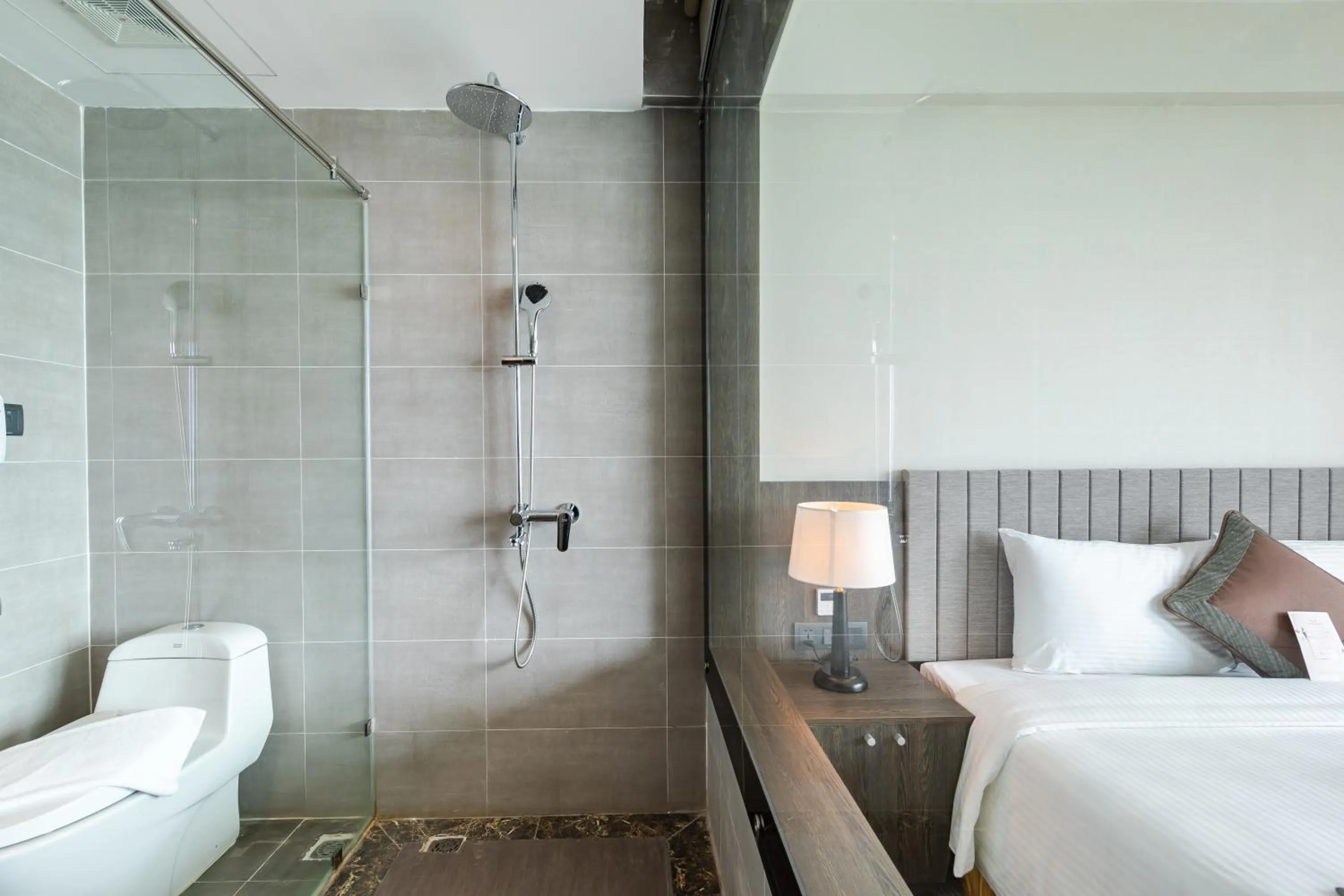 Bed in Muong Thanh Grand Bai Chay