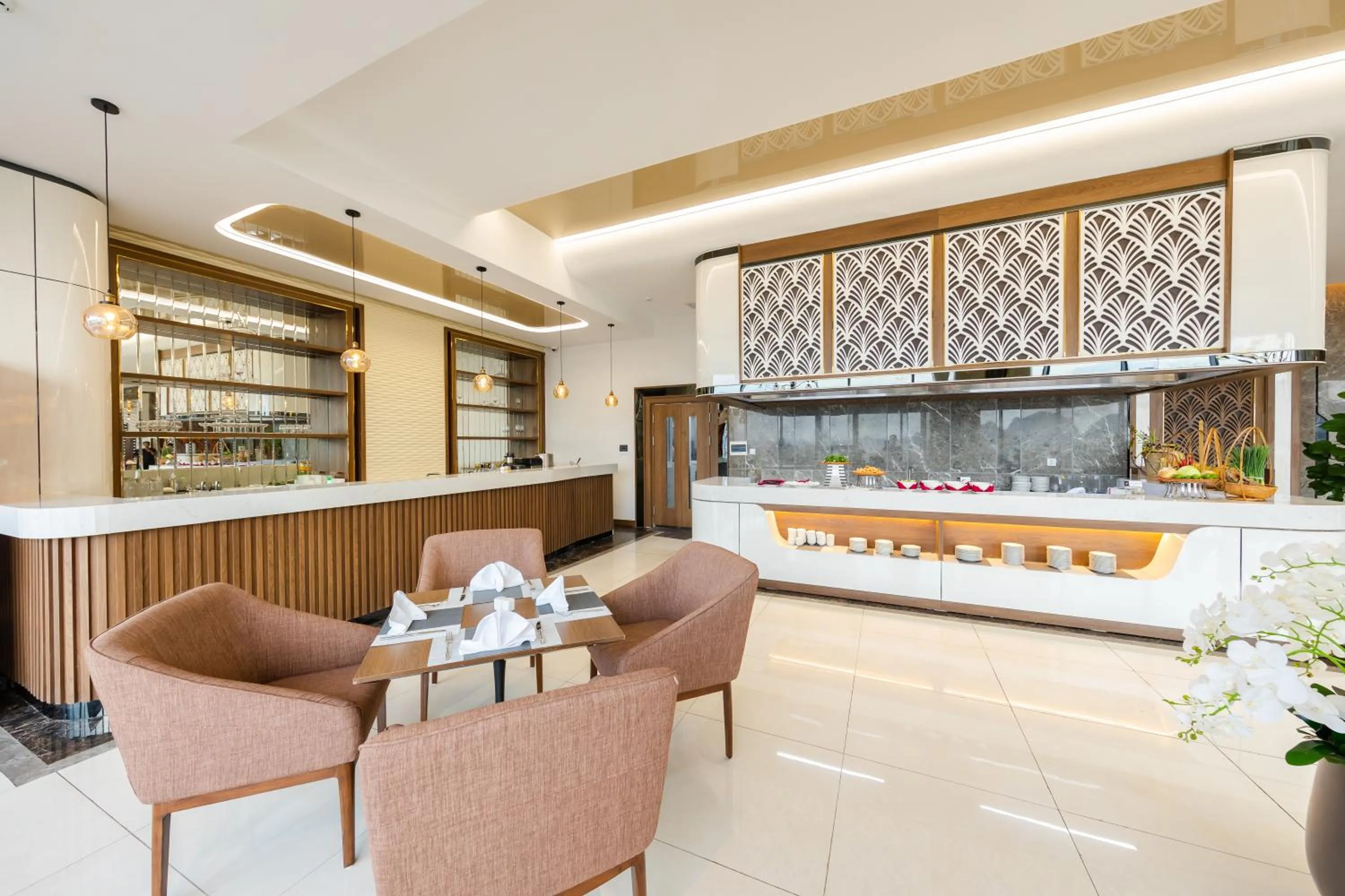 Breakfast in Muong Thanh Grand Bai Chay