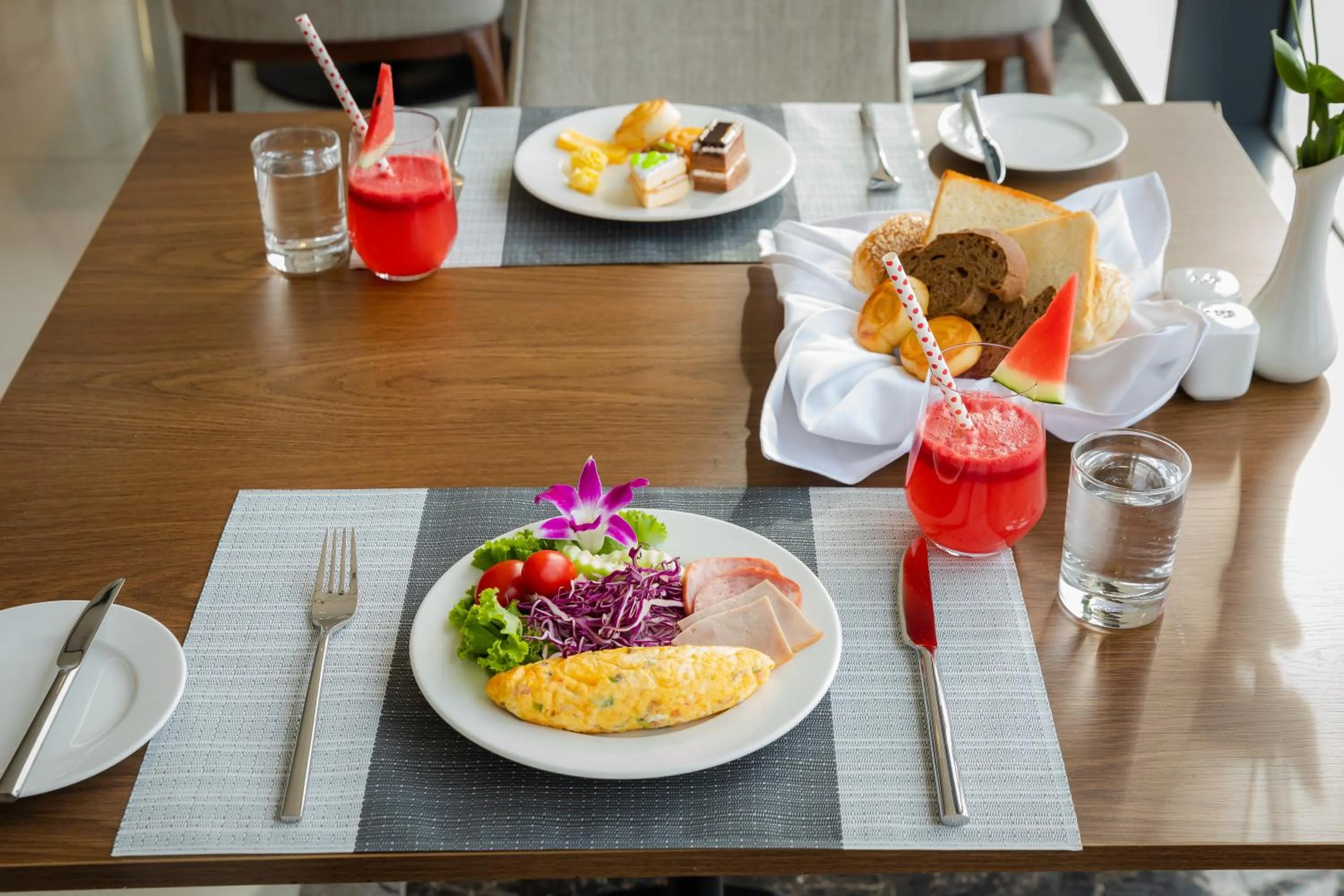 Breakfast in Muong Thanh Grand Bai Chay