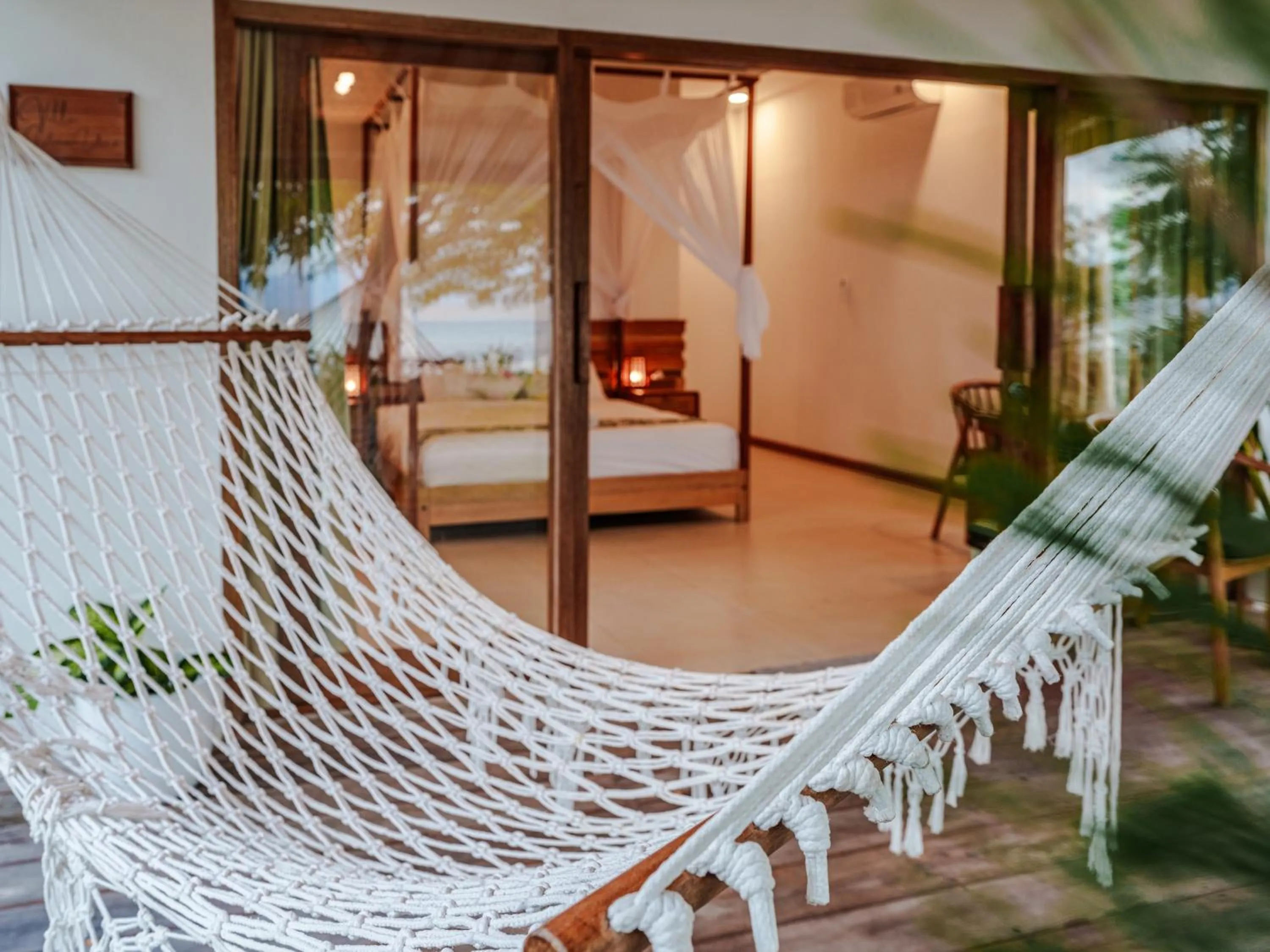 Bed in Reconnect - Private Island Resort & Dive Center Togean - Buka Buka Island