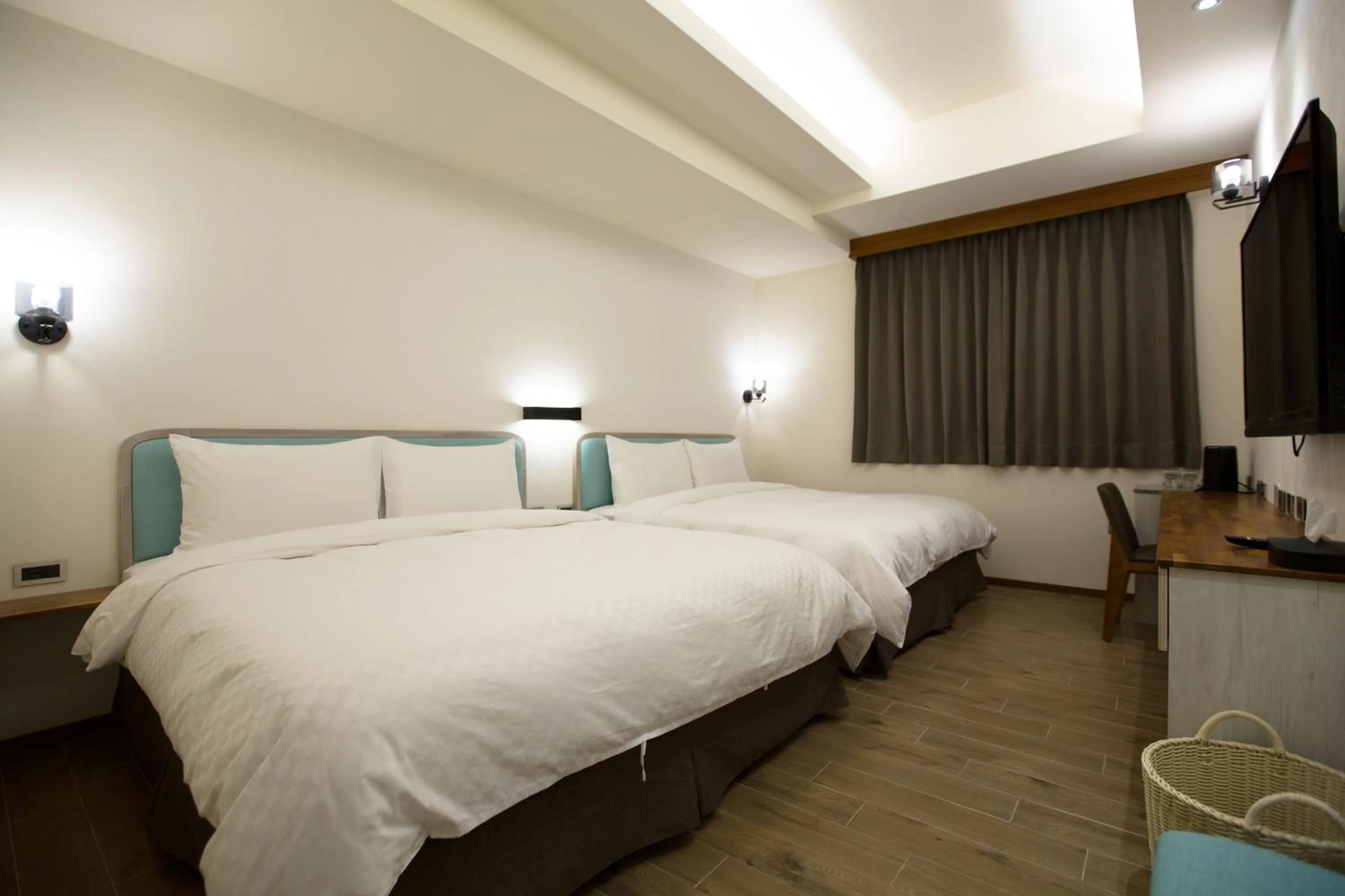 Bed in 原鄉商旅 Yuan Hsiang Hotel