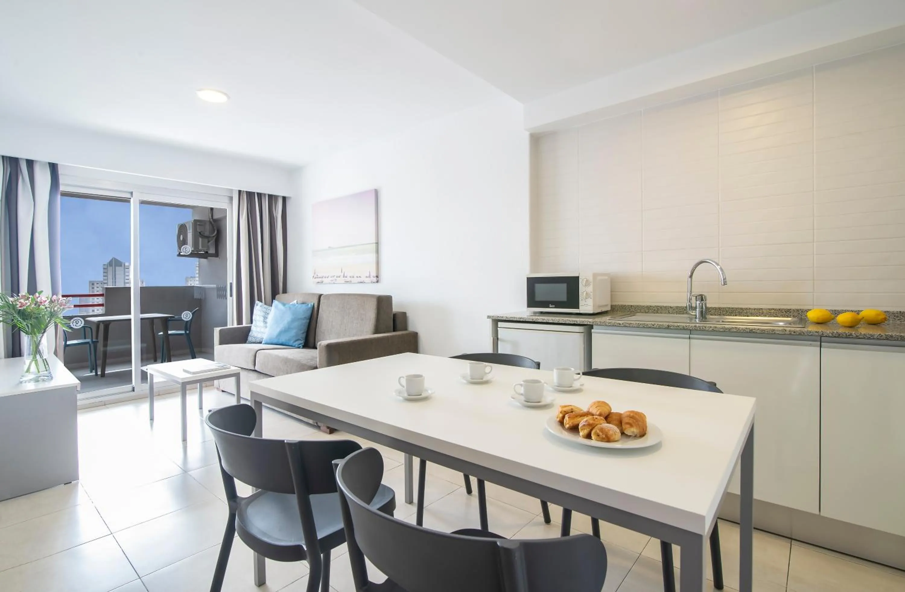 Balcony/Terrace in Pierre & Vacances Benidorm Levante - Adults Recommended