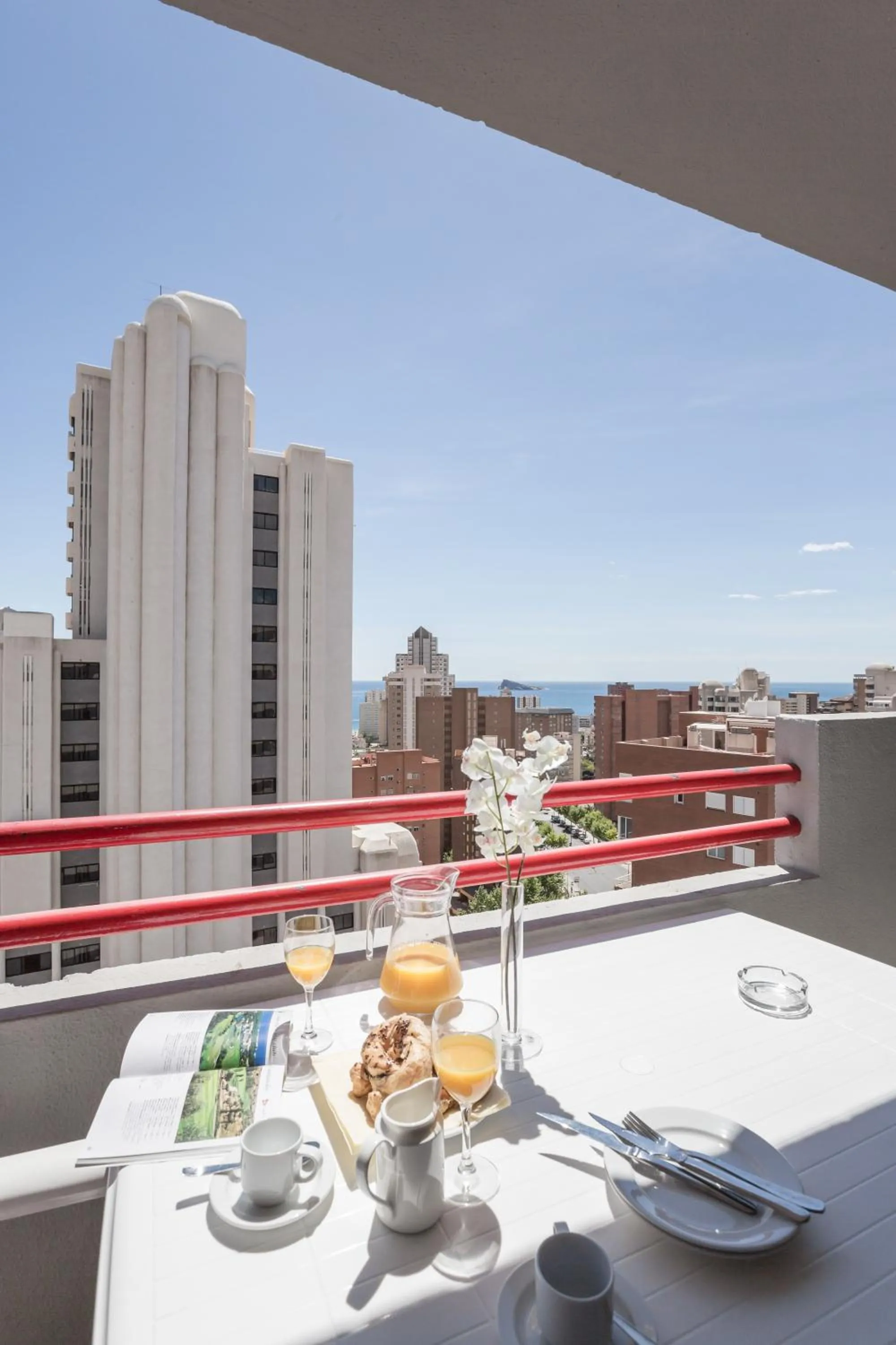 Balcony/Terrace in Pierre & Vacances Benidorm Levante - Adults Recommended