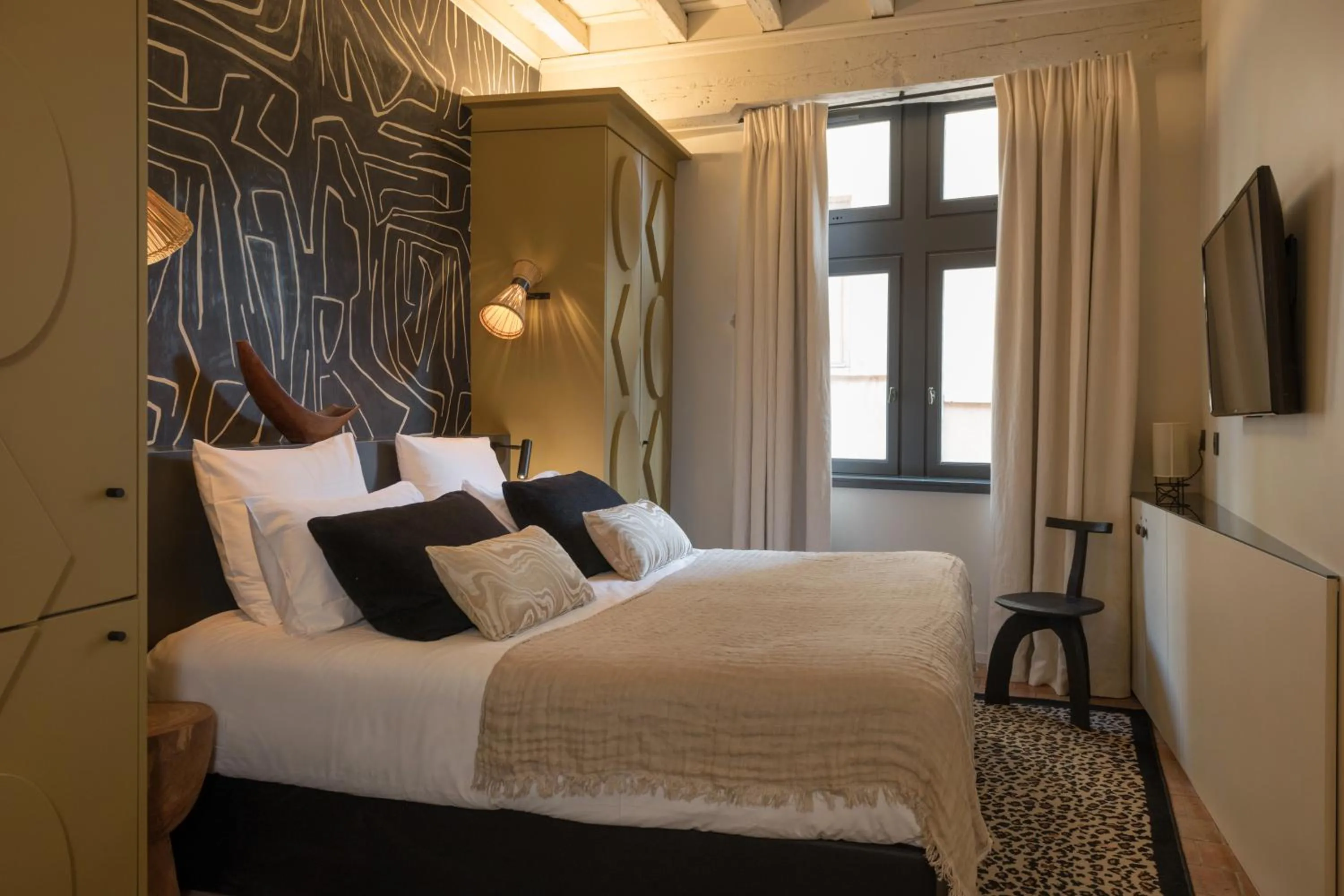 Bed in MiHotel Tour Rose