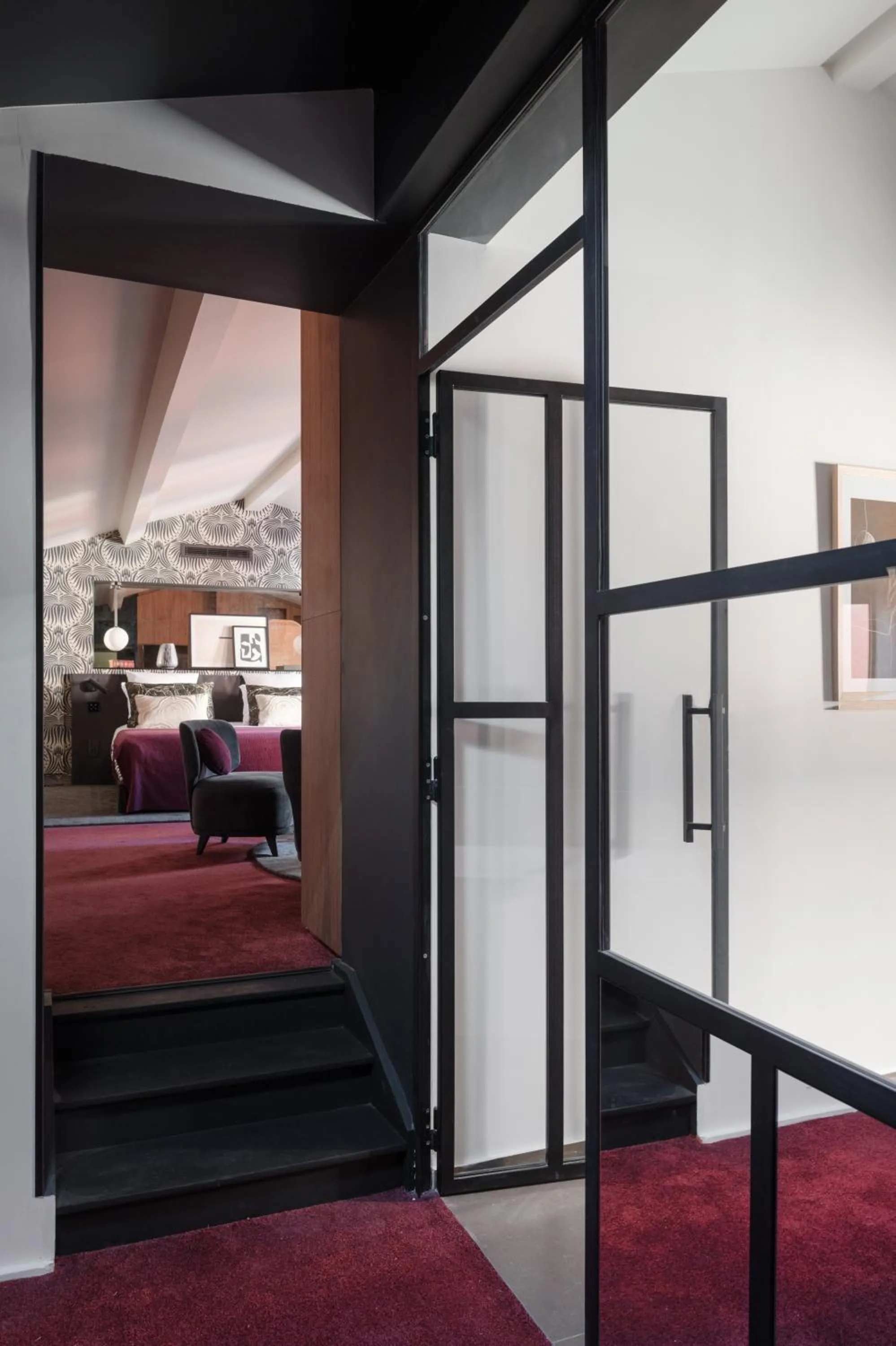 Facade/entrance, Bed in MiHotel Tour Rose