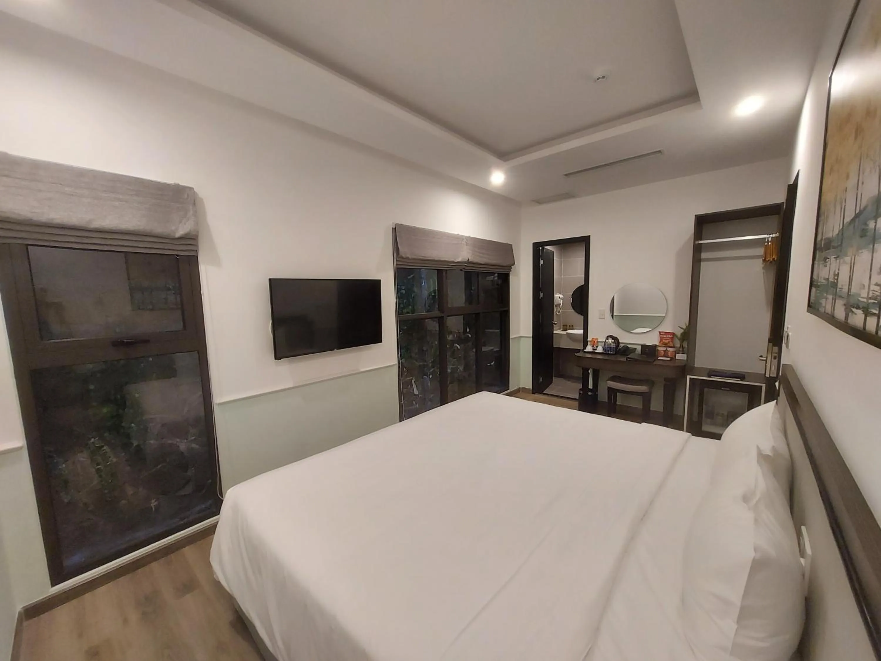 Bed in Paralia Khem Beach Phu Quoc Hotel