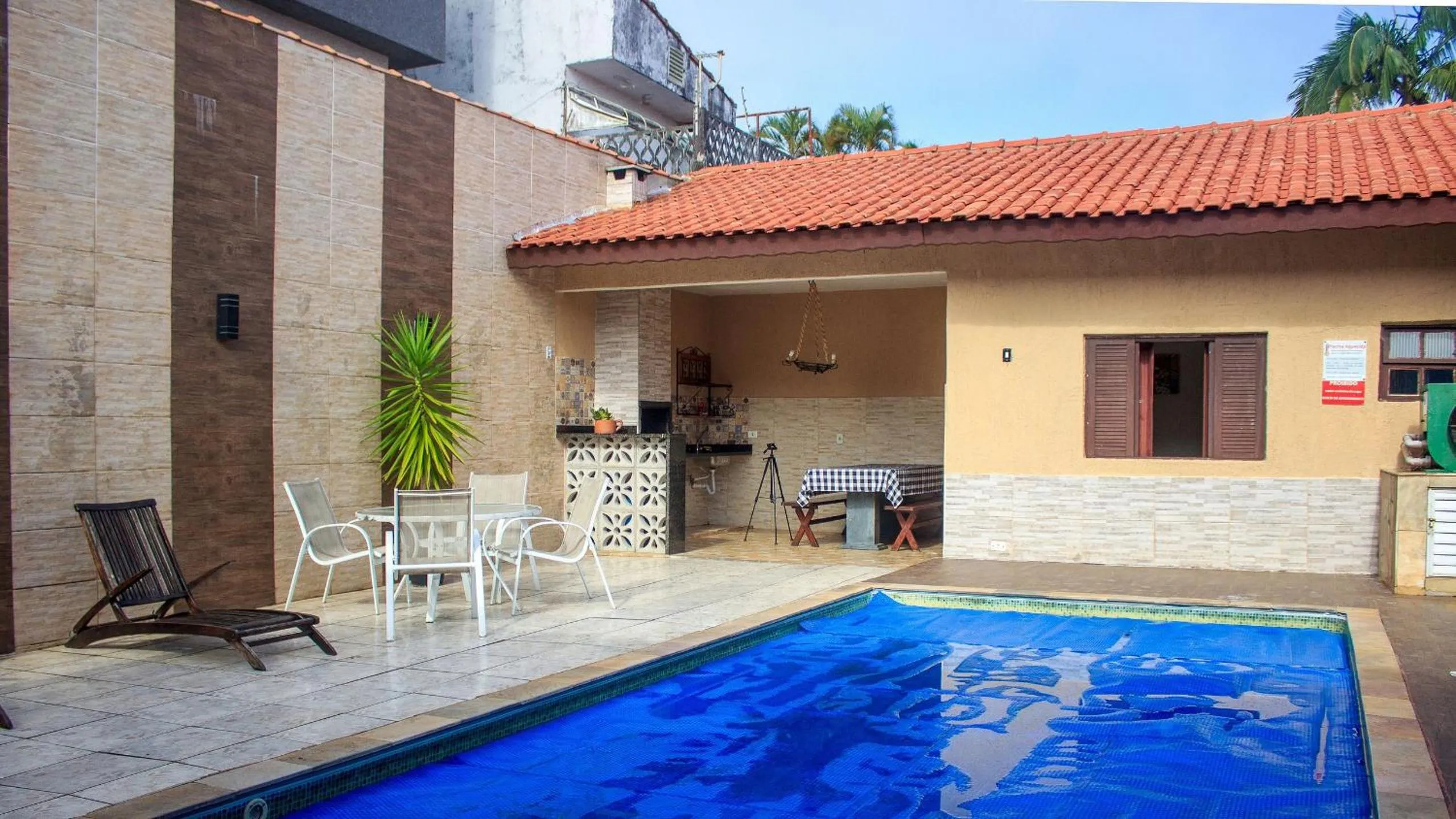 Swimming pool in Piscina Aquecida, Ar Cond, Área Gourmet, Bilhar, Wi-Fi