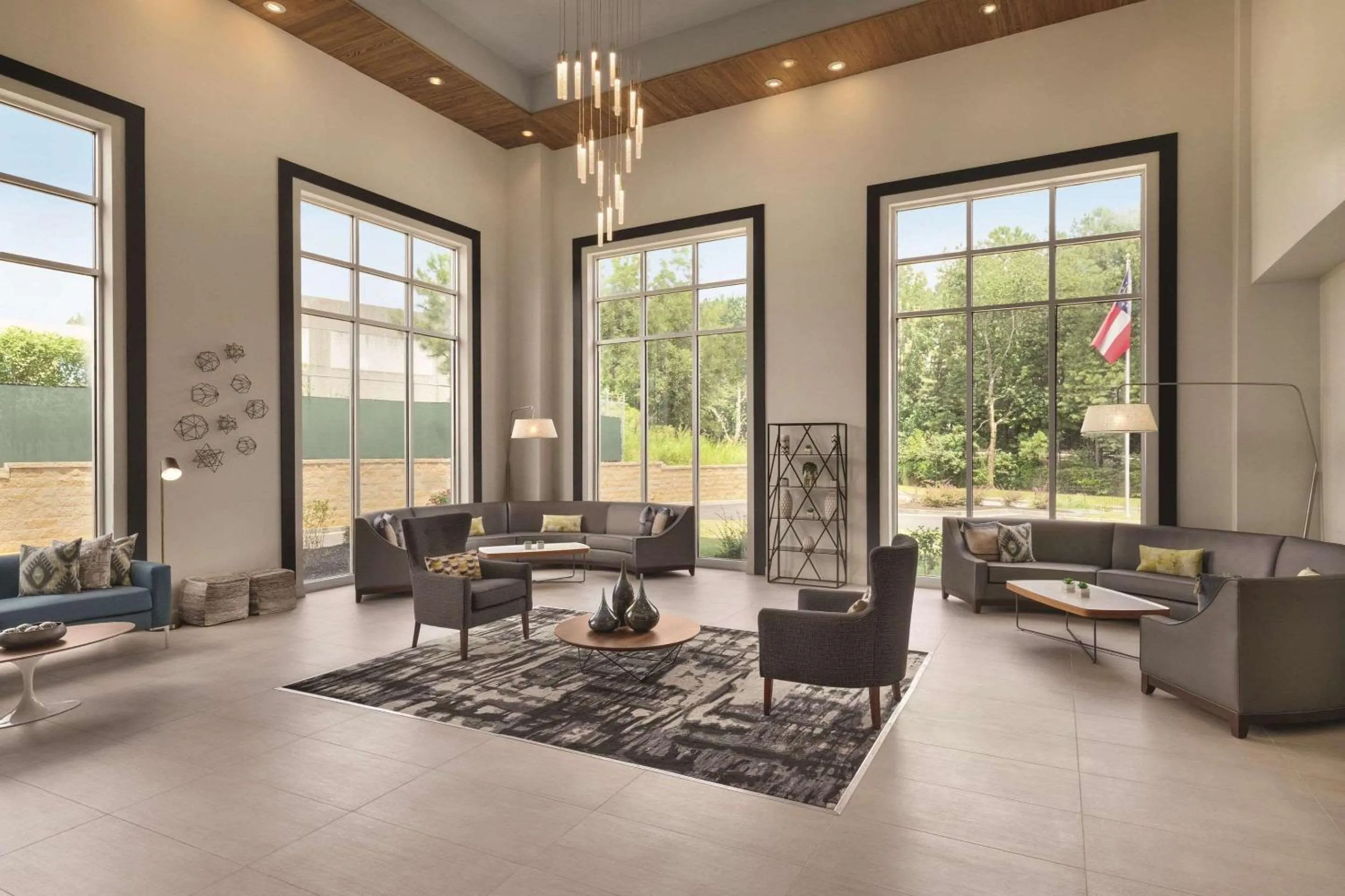 Lobby or reception in Radisson Hotel Atlanta Airport