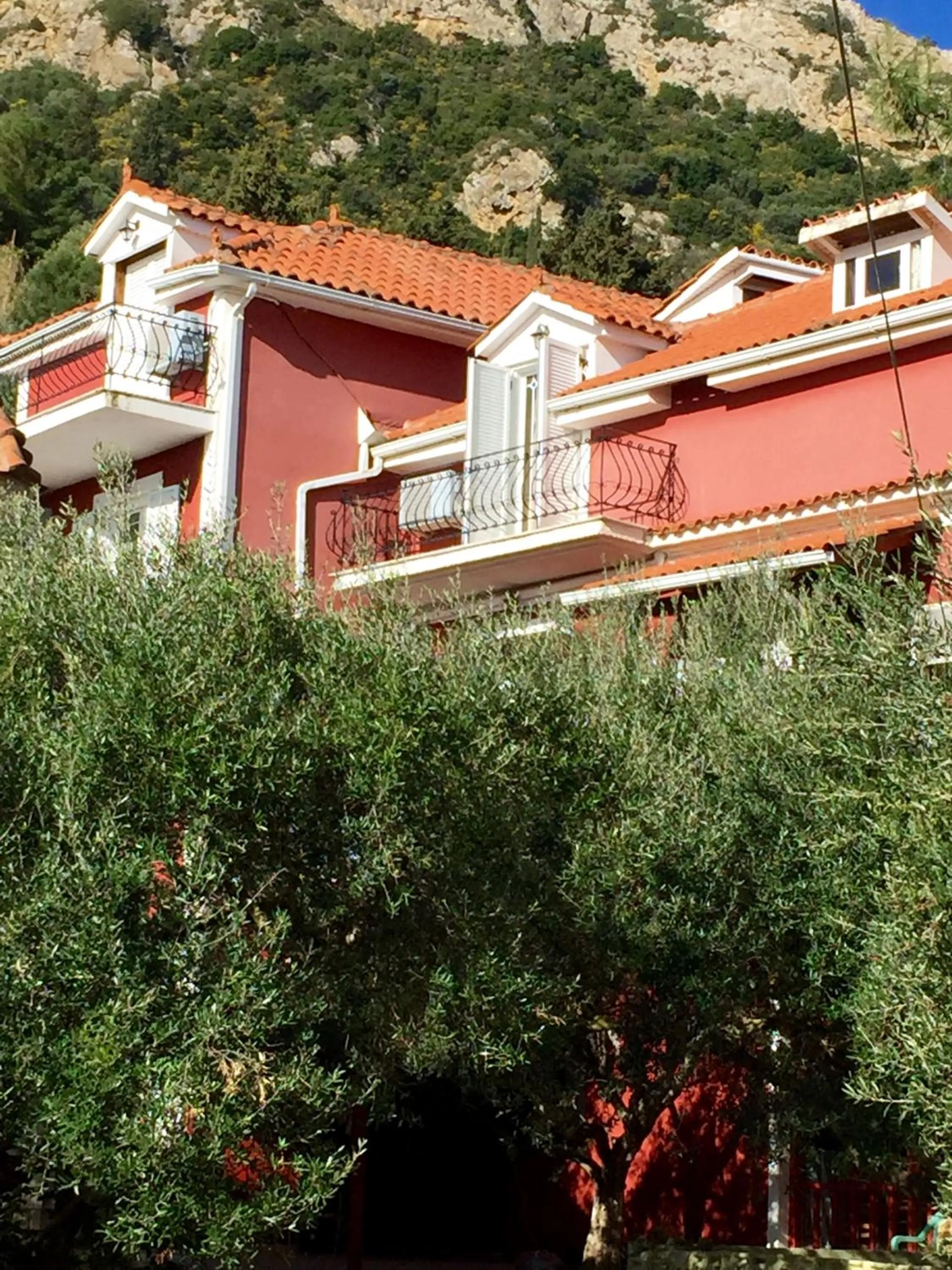 Balcony/Terrace in Belvedere Zakynthos Studios