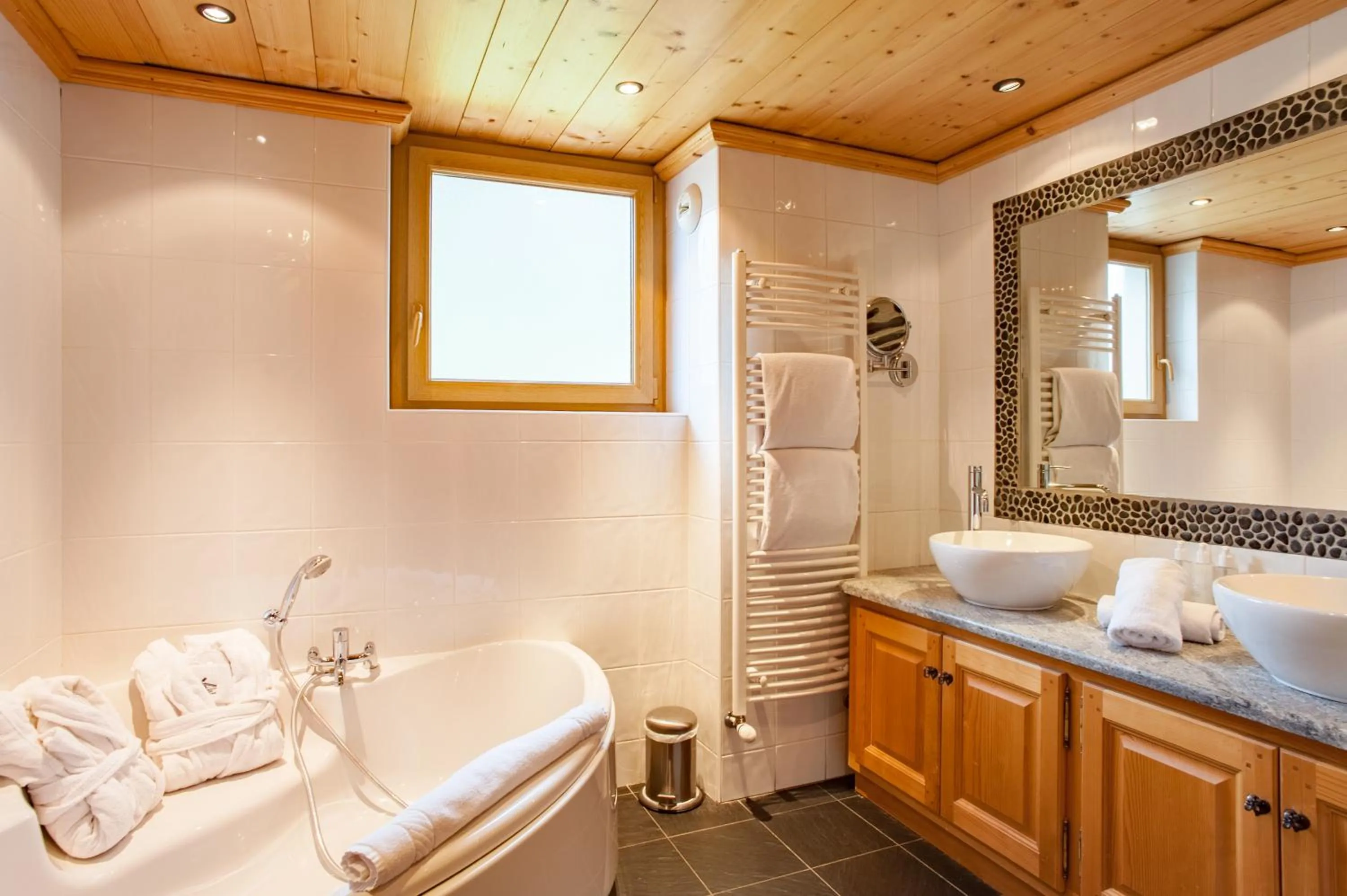 Shower in Chalet-Hôtel Hermitage