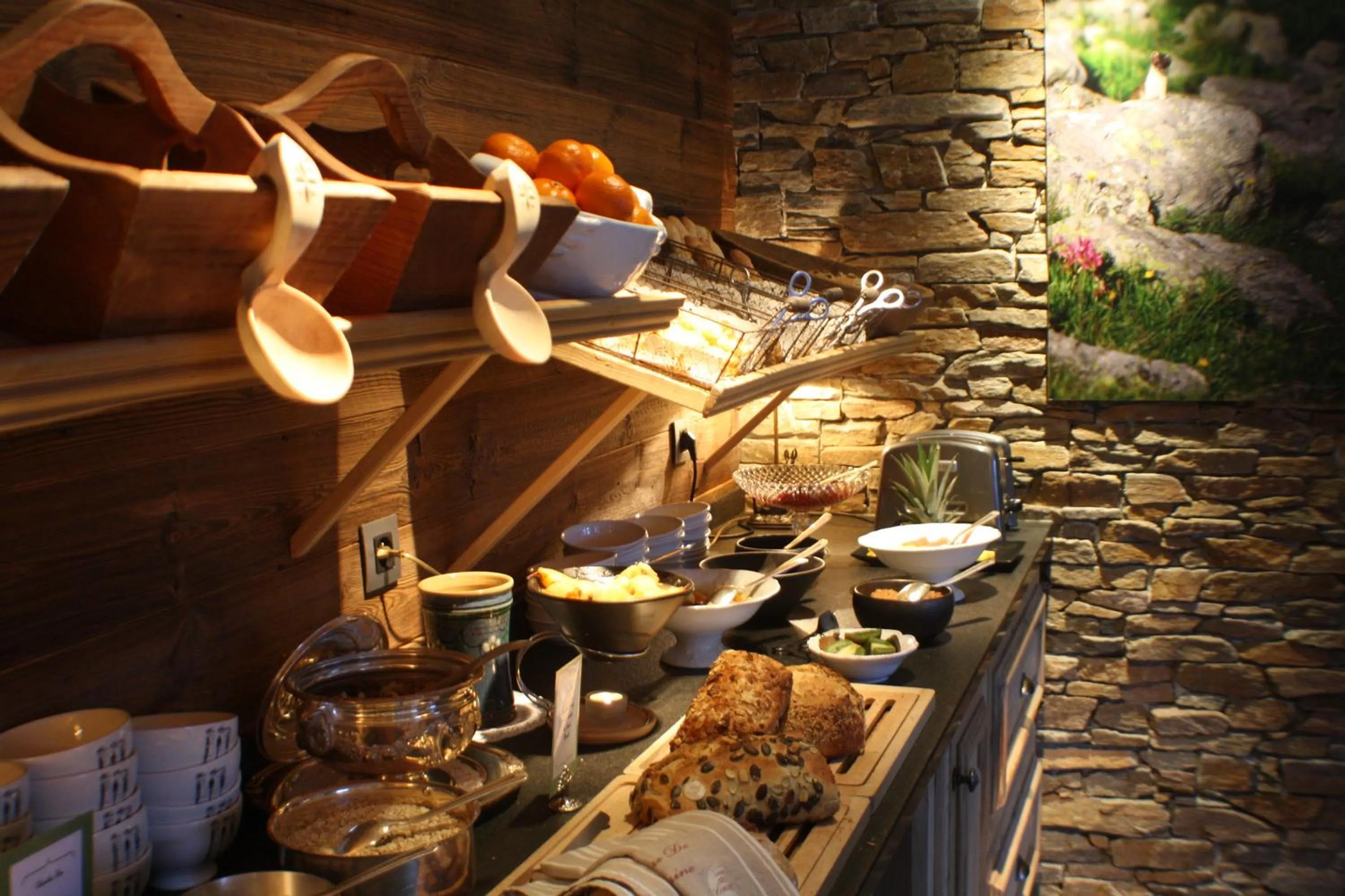 Restaurant/places to eat in Chalet-Hôtel Hermitage