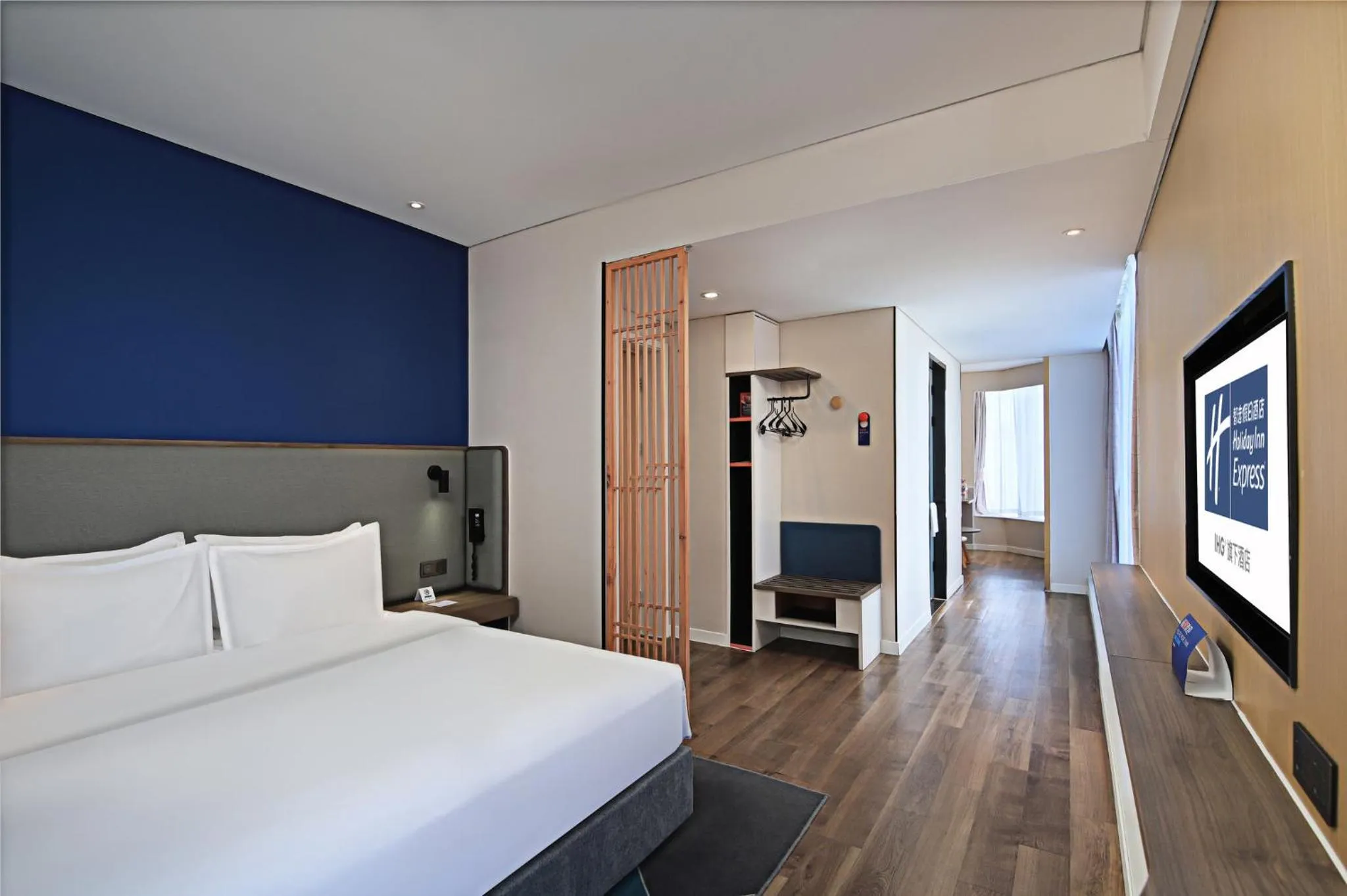 Photo of the whole room, Bed in Holiday Inn Express Linyi West, an IHG Hotel