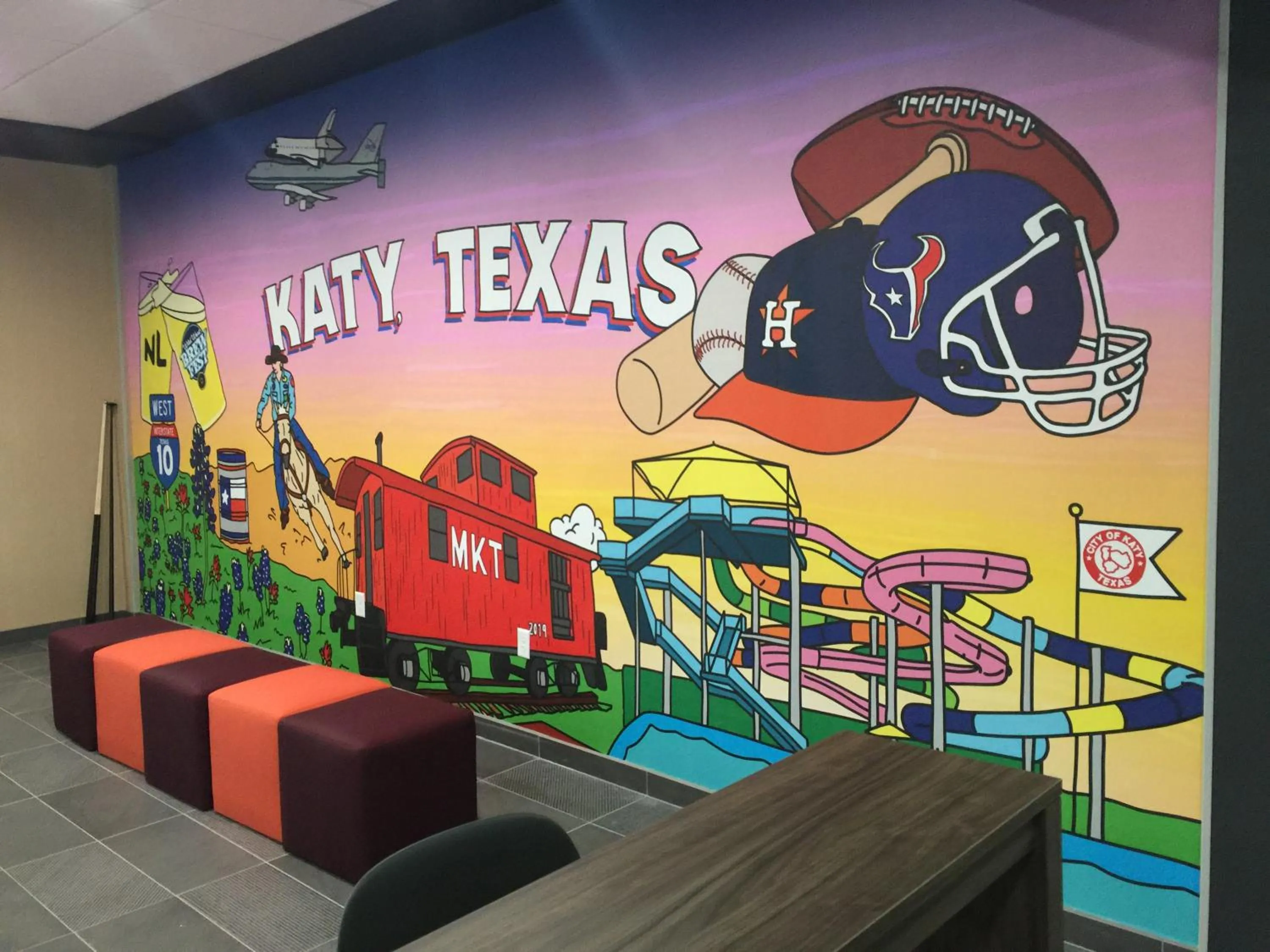 Decorative detail in Tru By Hilton Katy Houston West, Tx