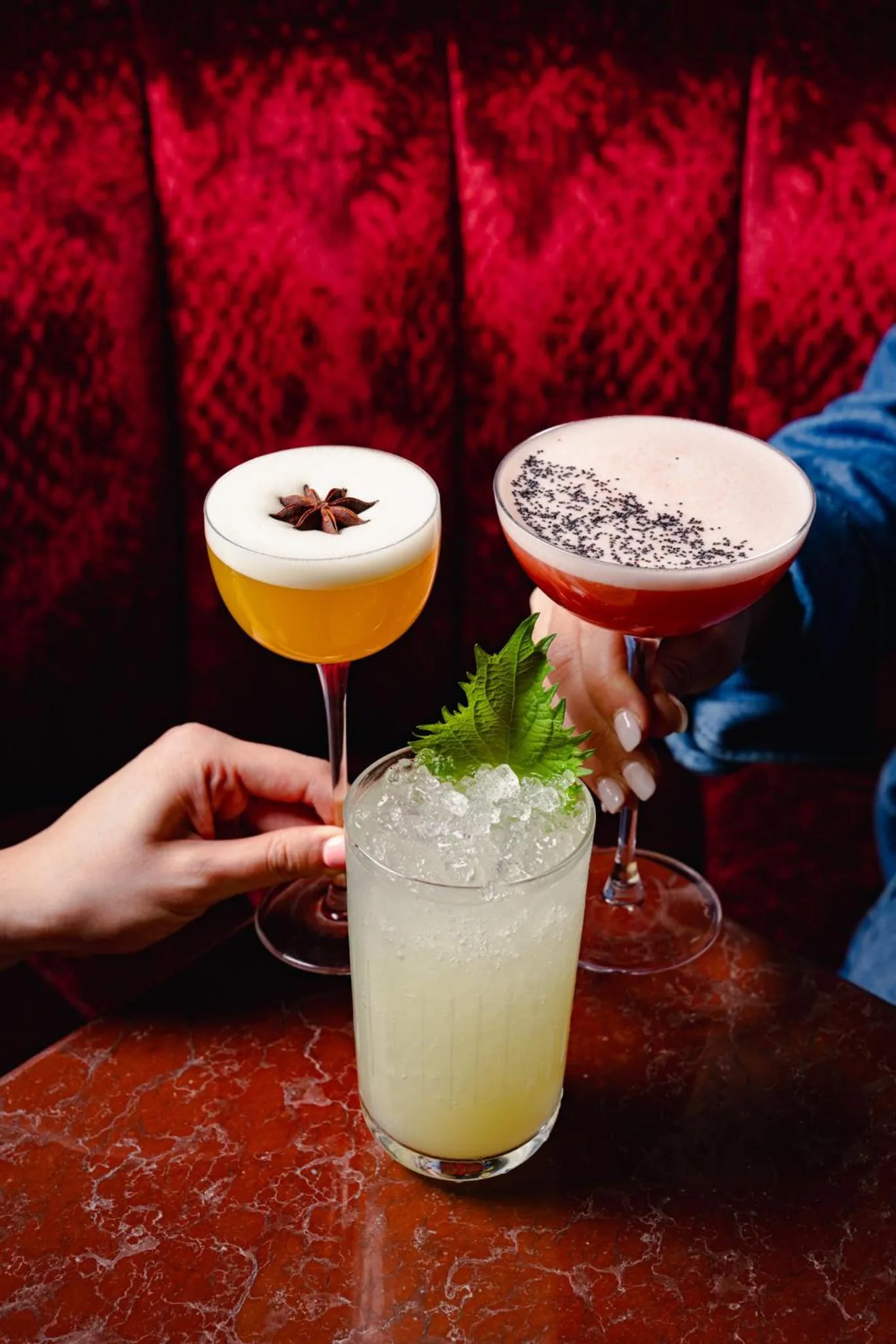 Drinks in Hart Shoreditch Hotel London, Curio Collection by Hilton