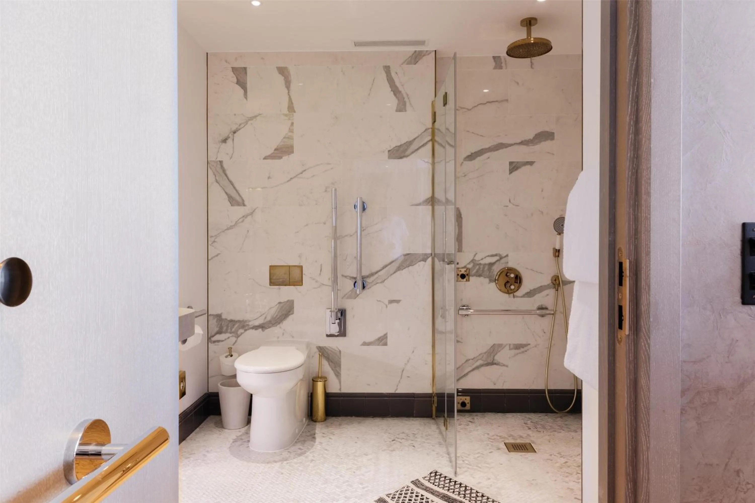 Toilet in Hart Shoreditch Hotel London, Curio Collection by Hilton