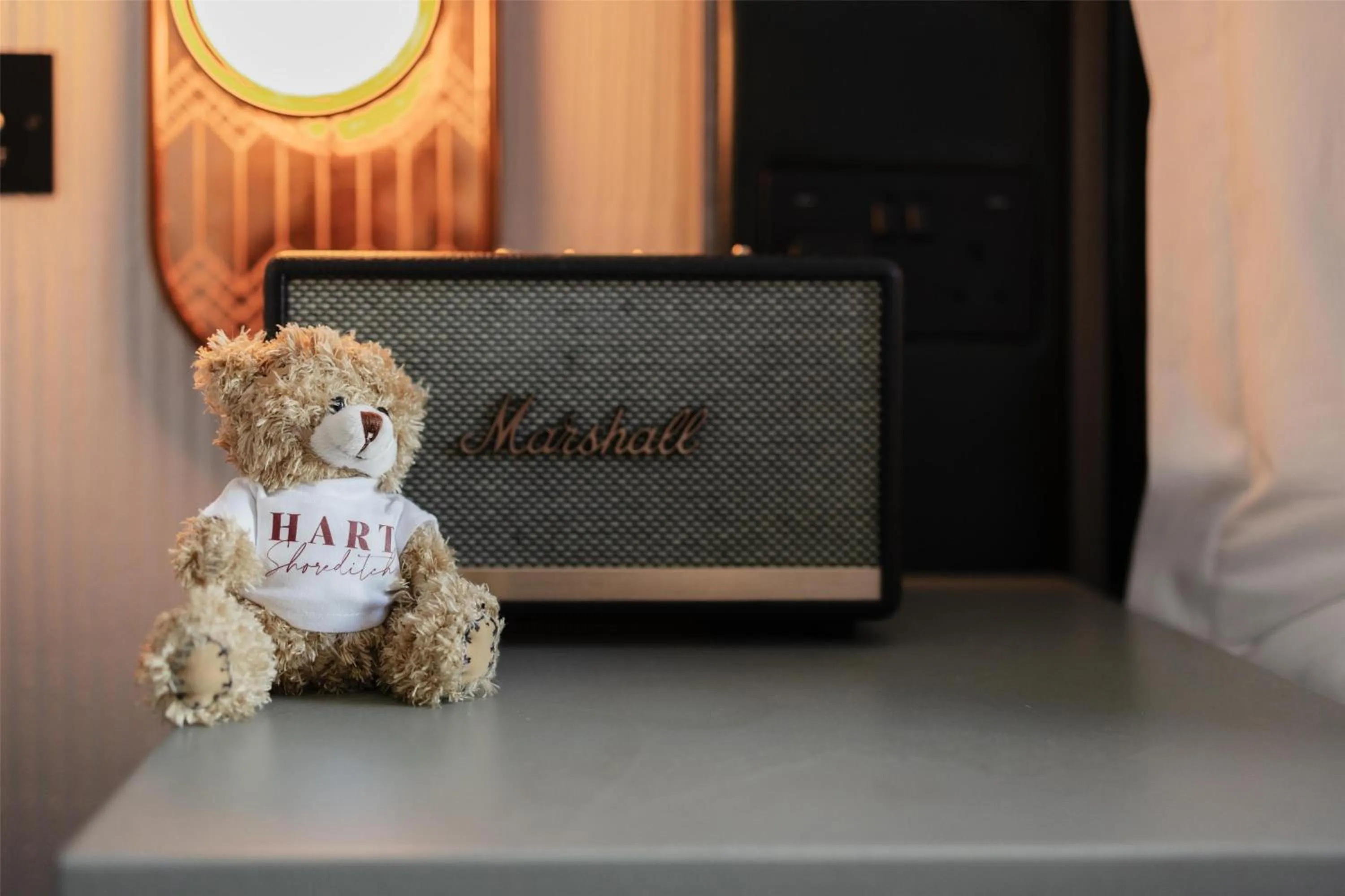 Bed in Hart Shoreditch Hotel London, Curio Collection by Hilton