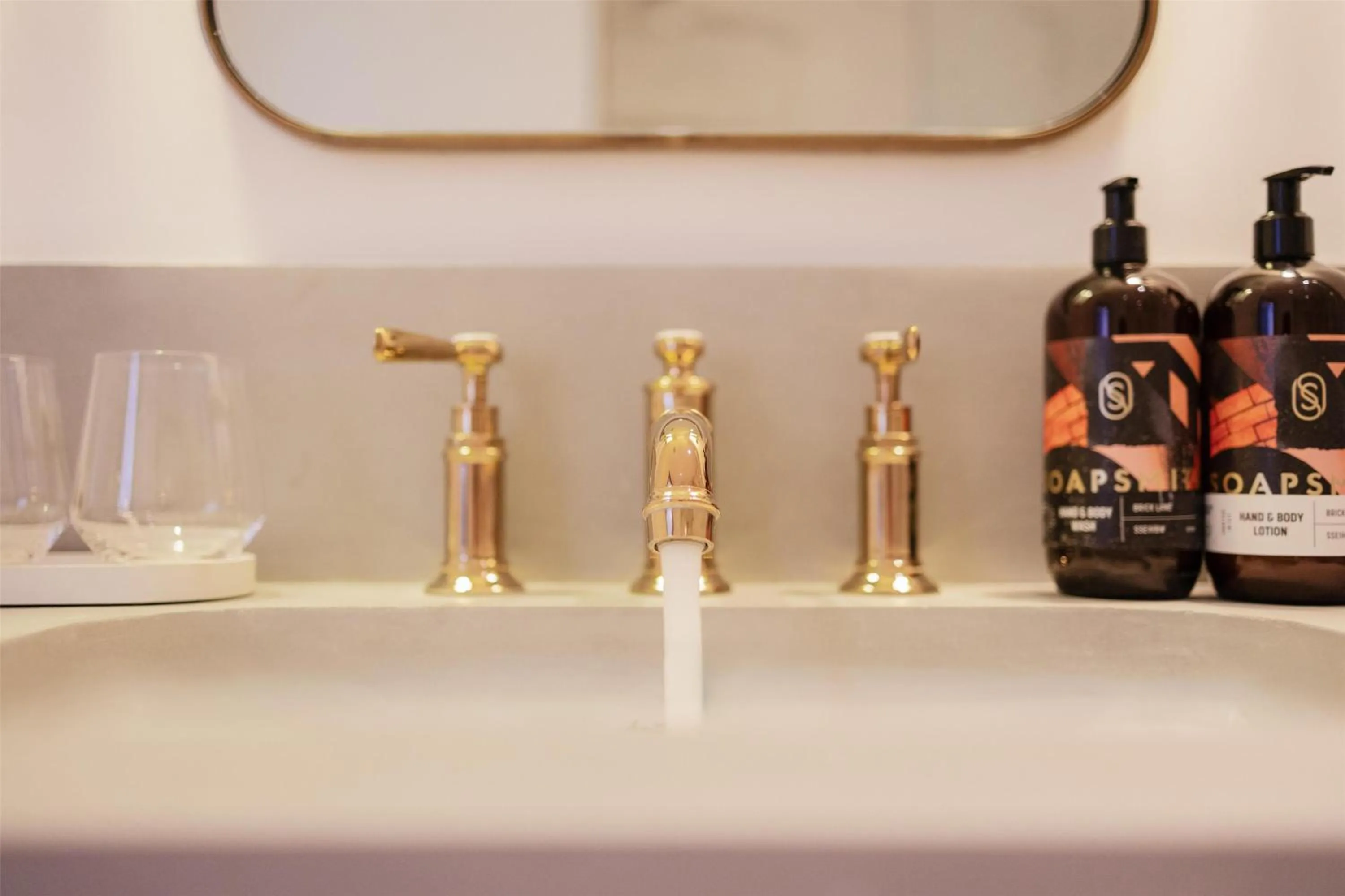 Bathroom in Hart Shoreditch Hotel London, Curio Collection by Hilton