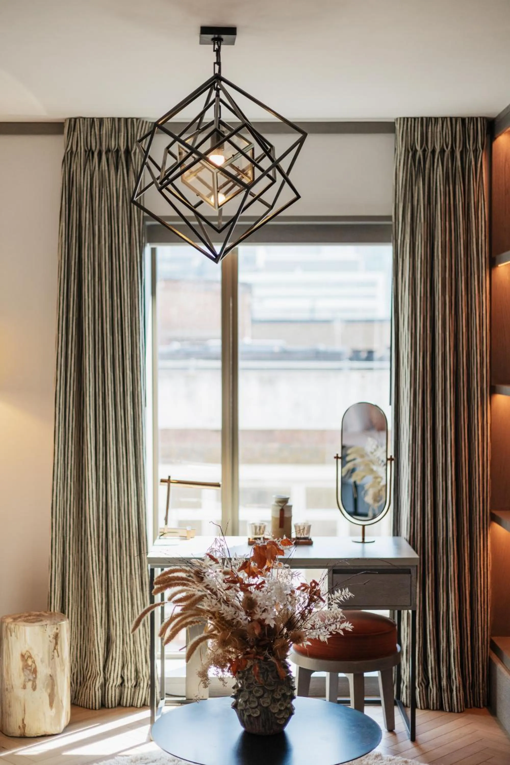 Decorative detail in Hart Shoreditch Hotel London, Curio Collection by Hilton