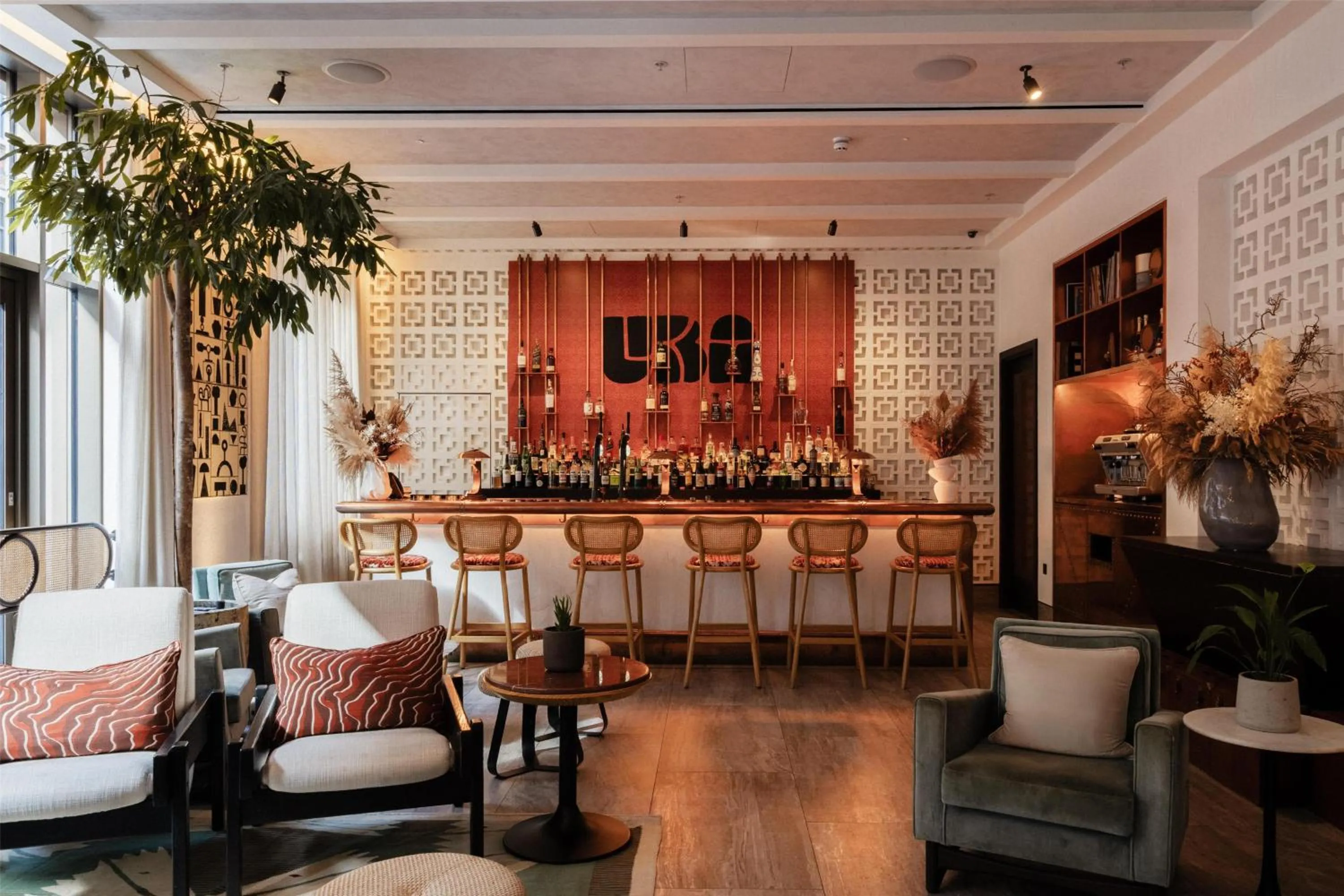 Lobby or reception in Hart Shoreditch Hotel London, Curio Collection by Hilton