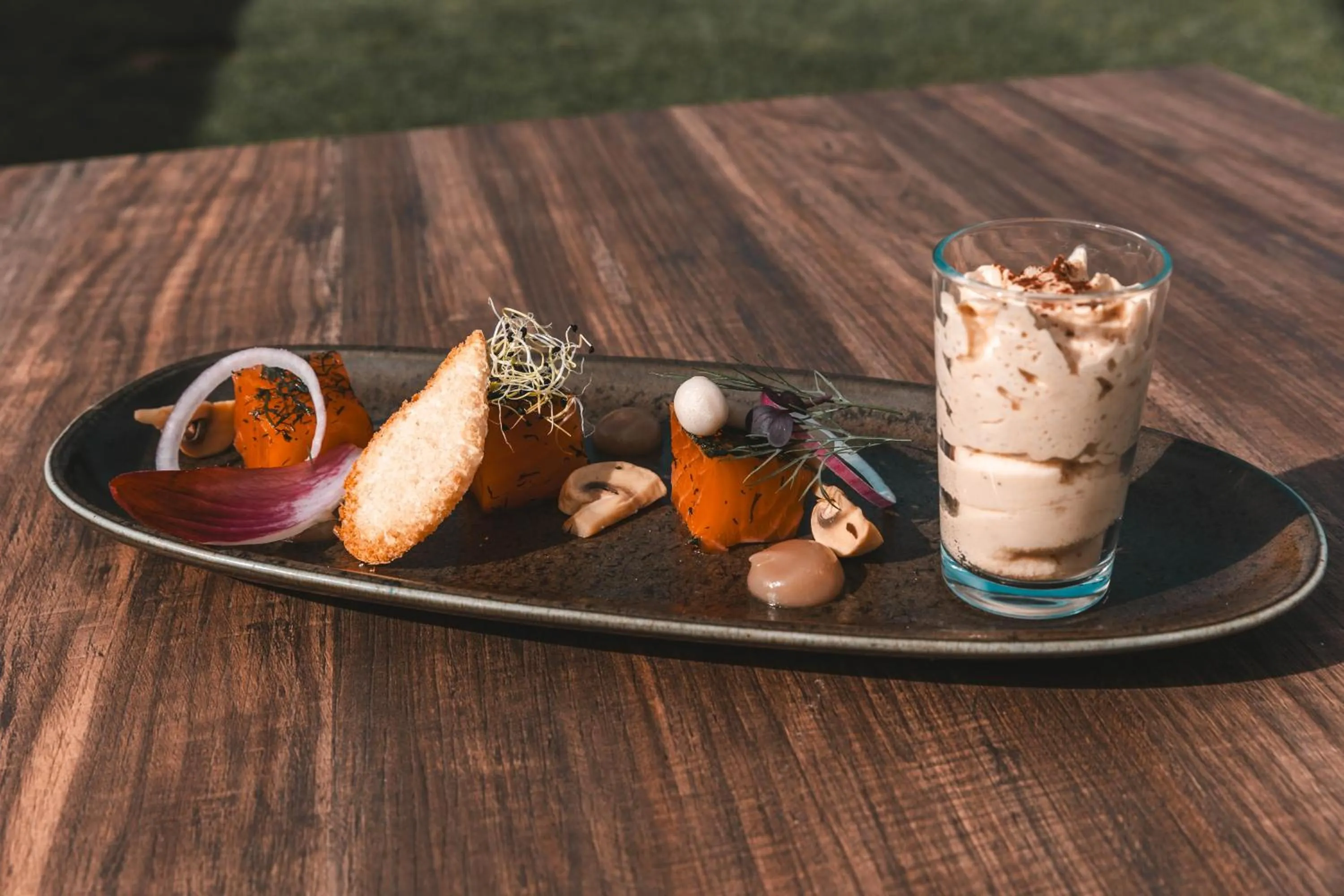 Food in Les Violettes Hotel & Spa