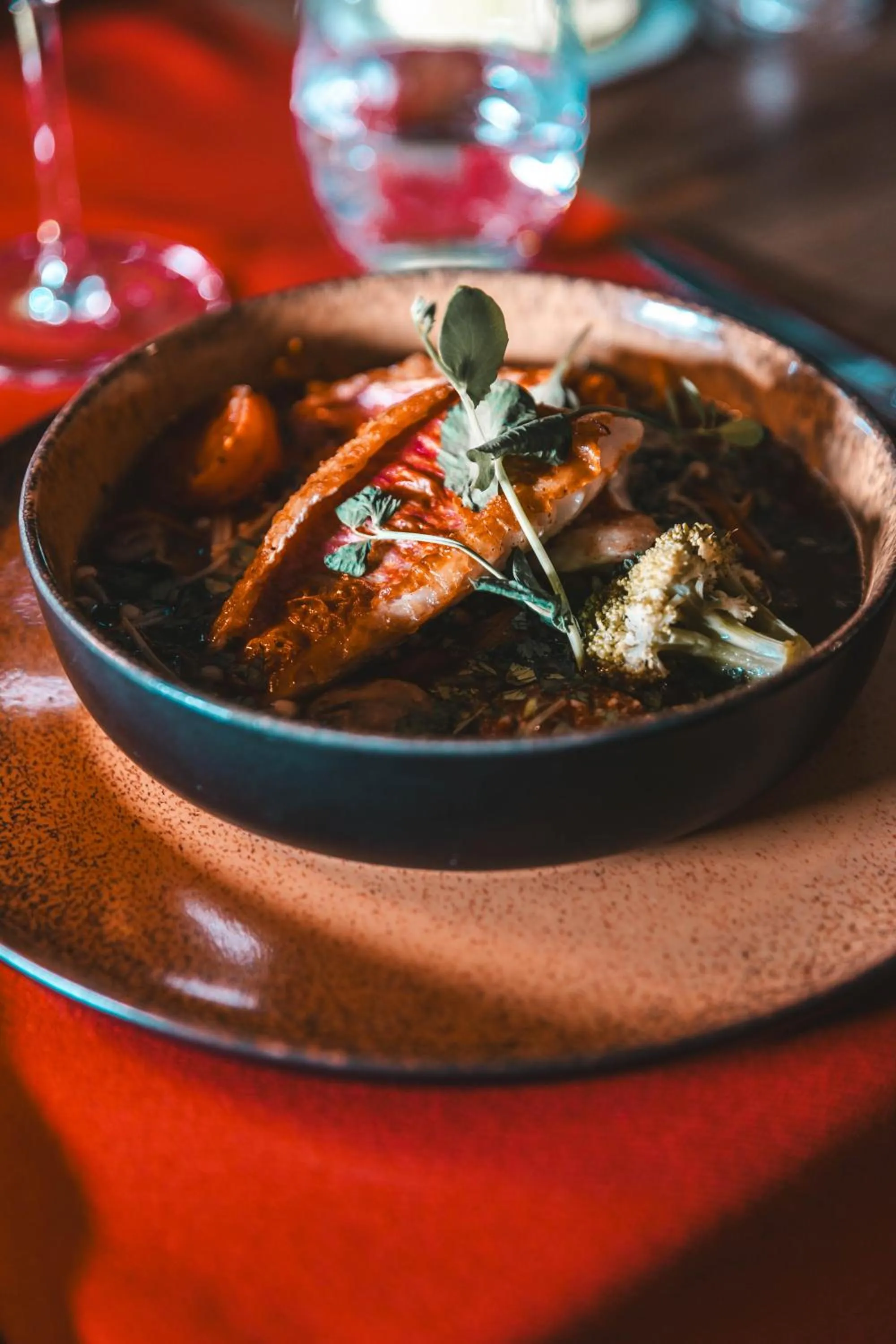 Food in Les Violettes Hotel & Spa