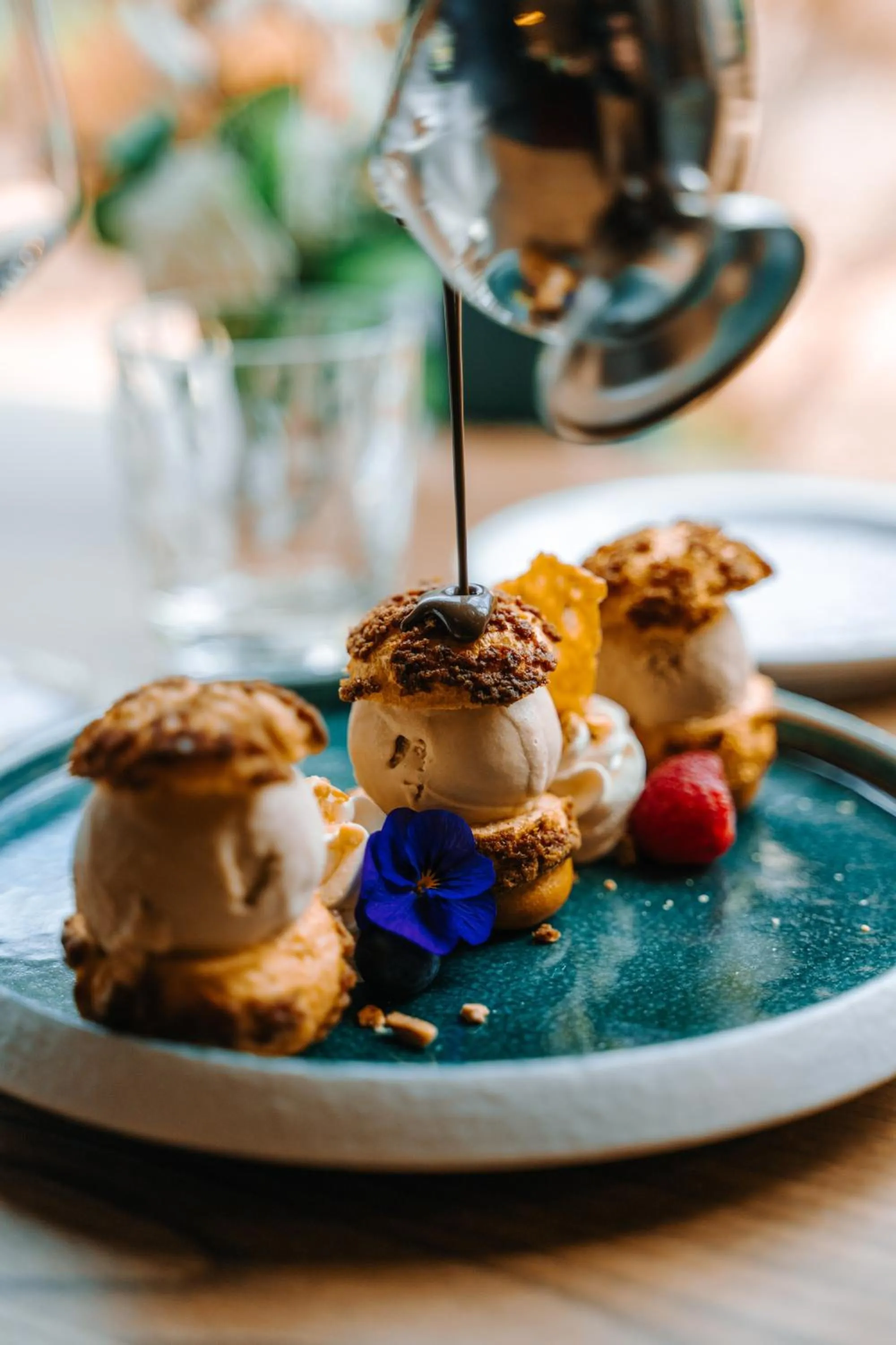 Food in Les Violettes Hotel & Spa