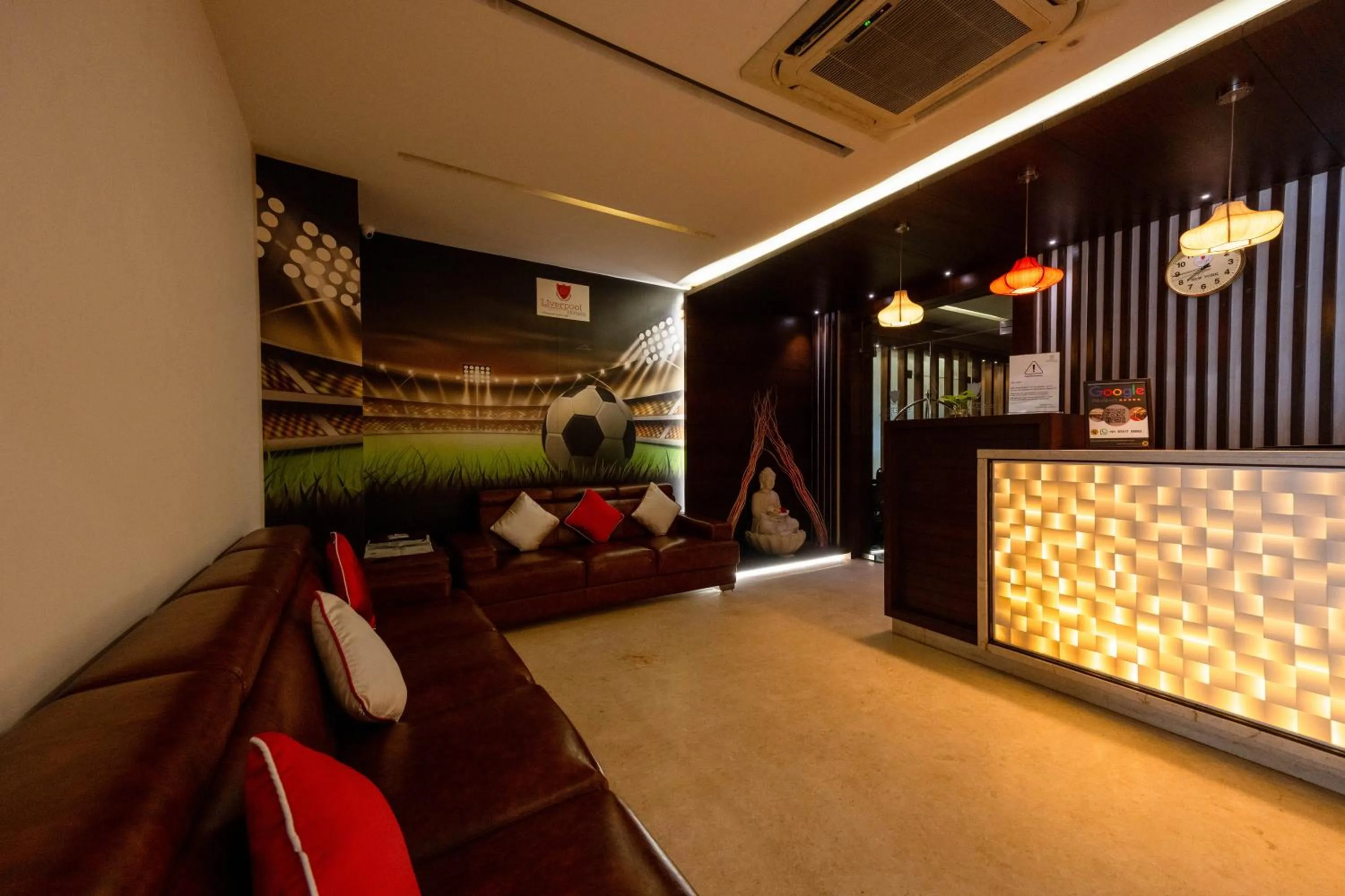 Lobby or reception in The Liverpool Hotels Marathahalli, Outer Ring Road