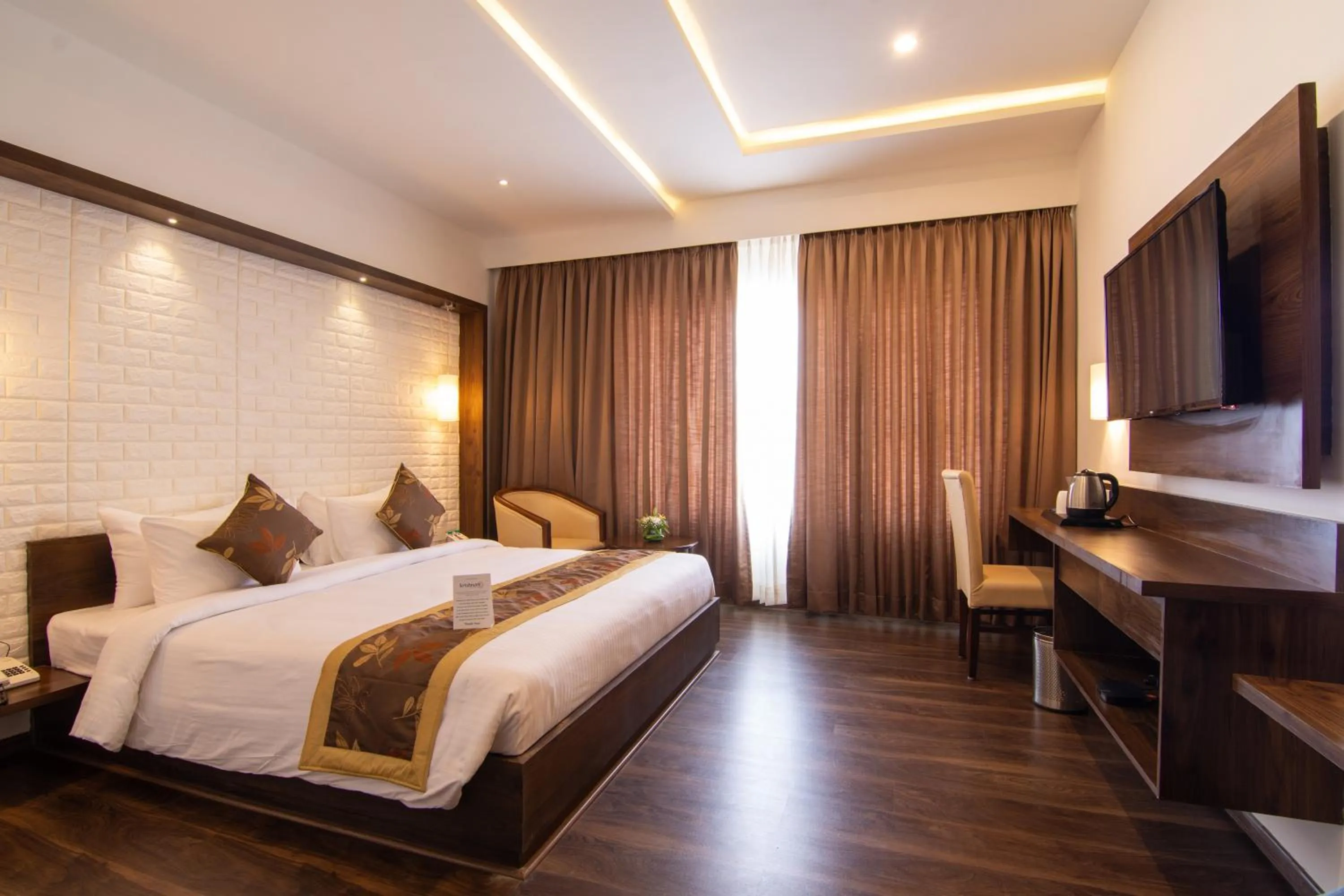 Photo of the whole room, Bed in The Liverpool Hotels Marathahalli, Outer Ring Road