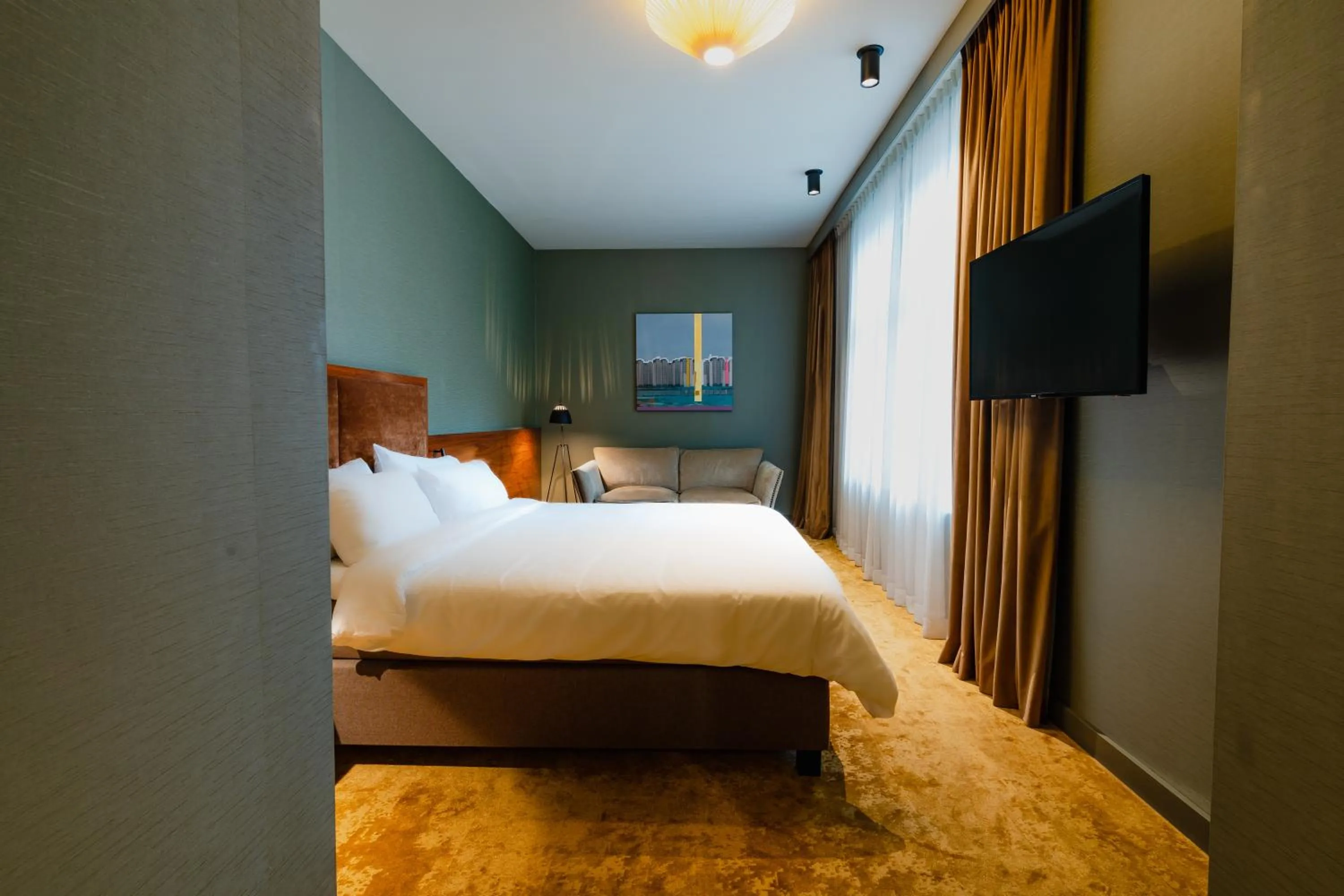 Bed in Hotel Mai Amsterdam