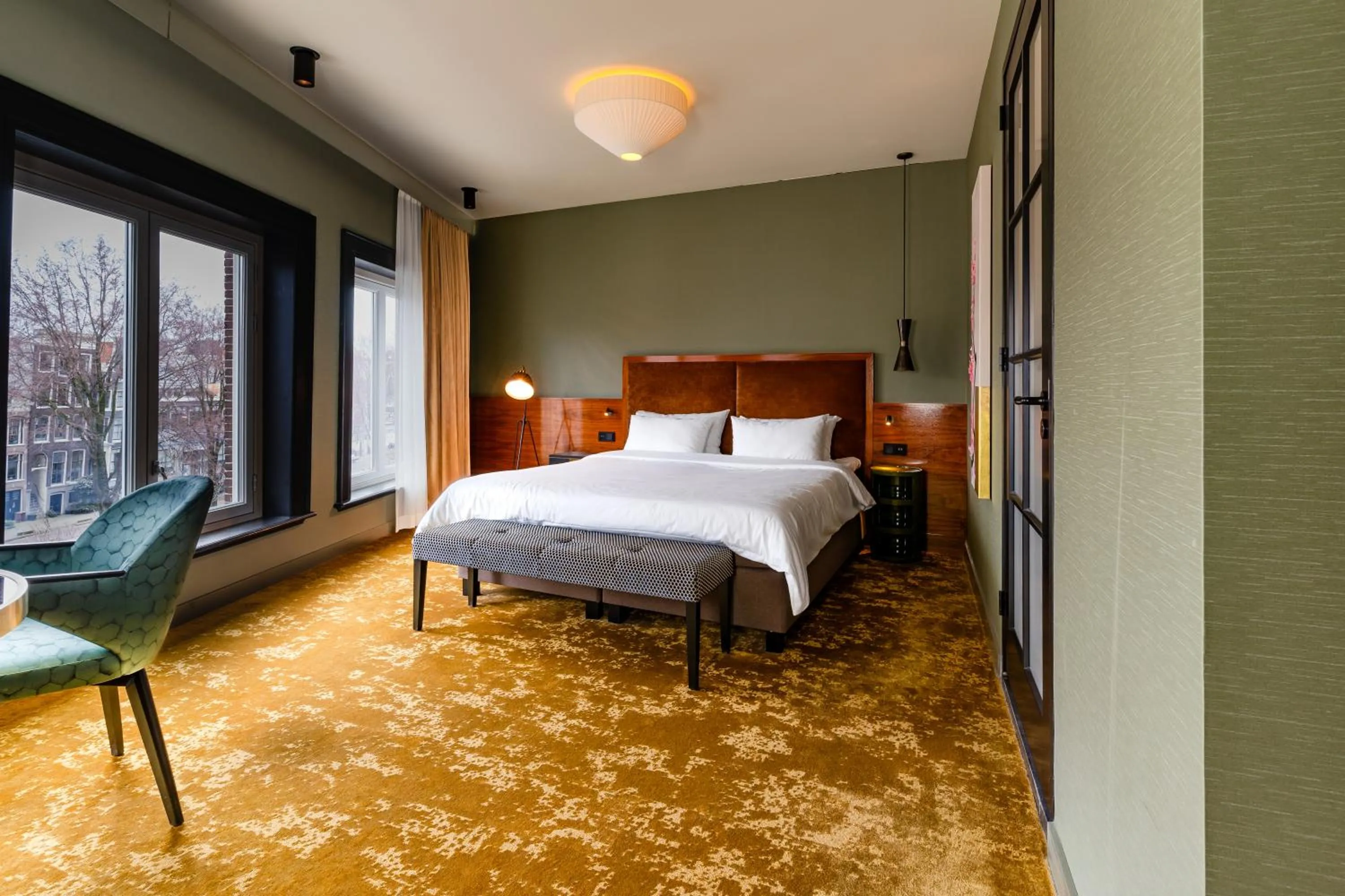 Bed in Hotel Mai Amsterdam