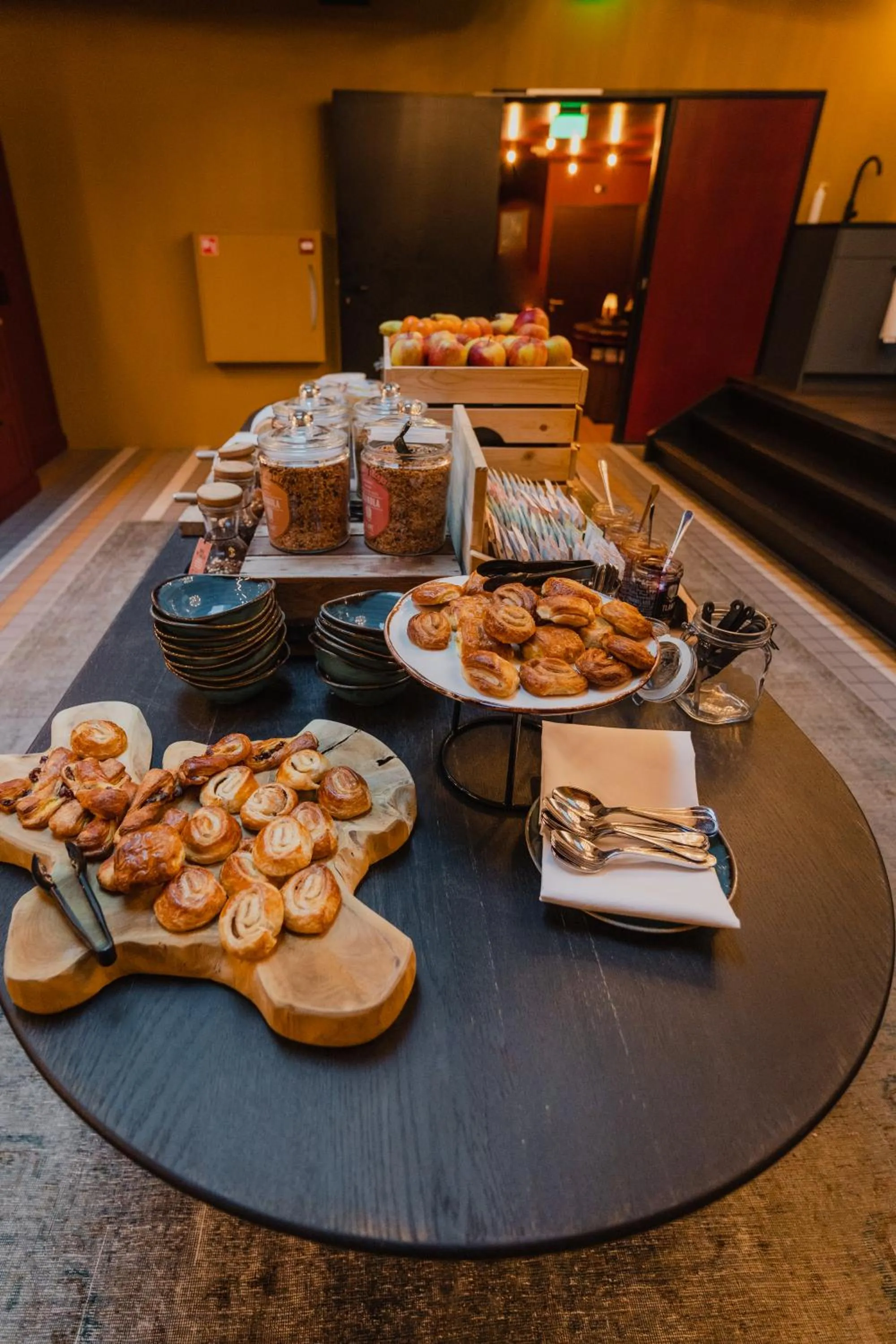 Buffet breakfast in Hotel Mai Amsterdam