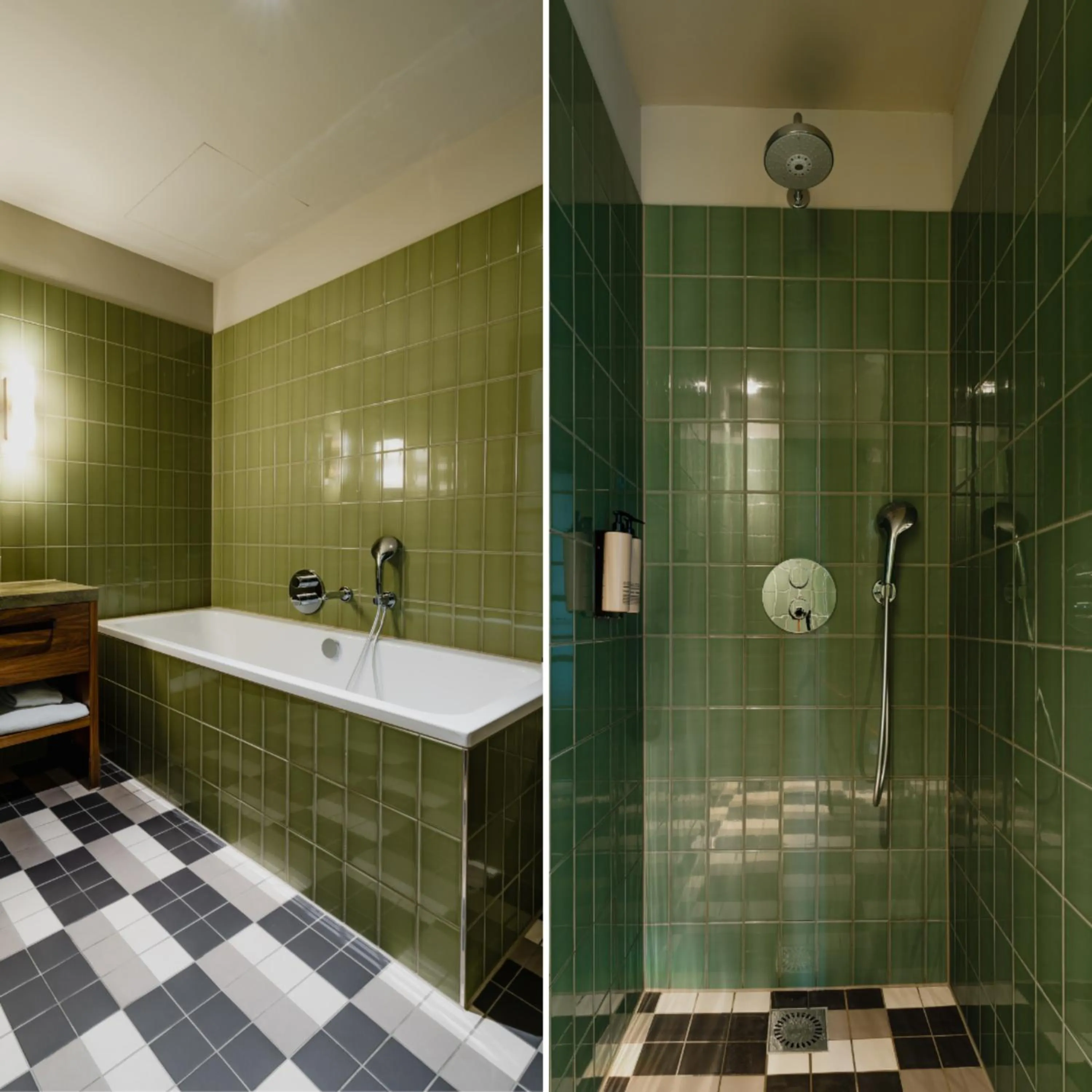 Shower in Hotel Mai Amsterdam